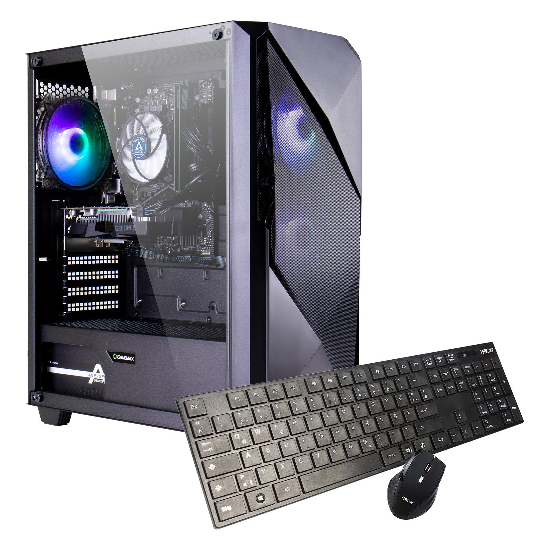 GAMEMAX Striker 7812 Intel Core i7 14700F 16GB 1TB SSD RTX 5060Ti (16GB) Gaming-PC (Intel® Core i7 14700F, RTX 5060 Ti, 16 GB RAM, 1000 GB SSD, Luftkühlung aktiv, Windows 11)