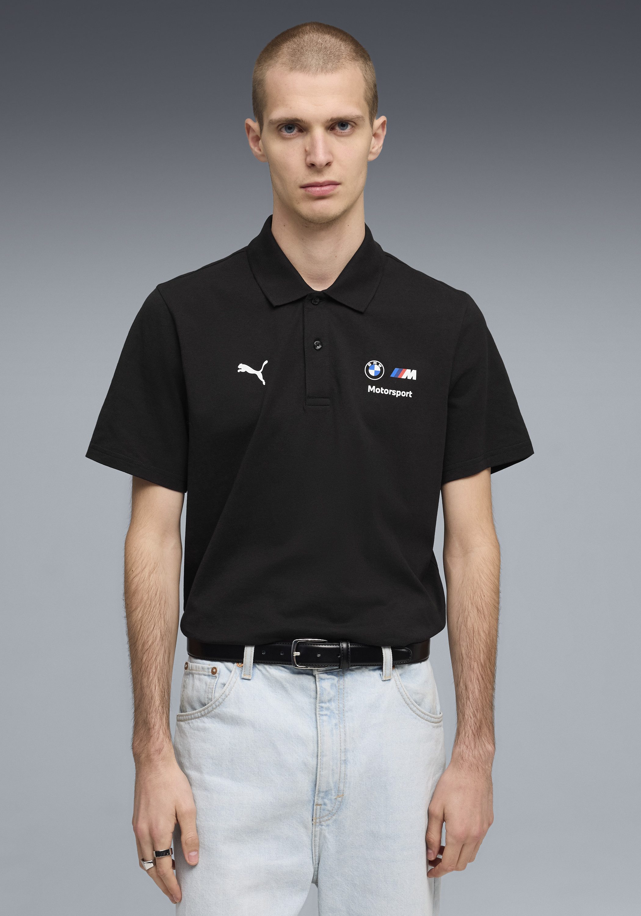 PUMA Poloshirt BMW MMS ESS POLO Regular Fit, Kurzarm, mit Knopfverschluss, günstig online kaufen