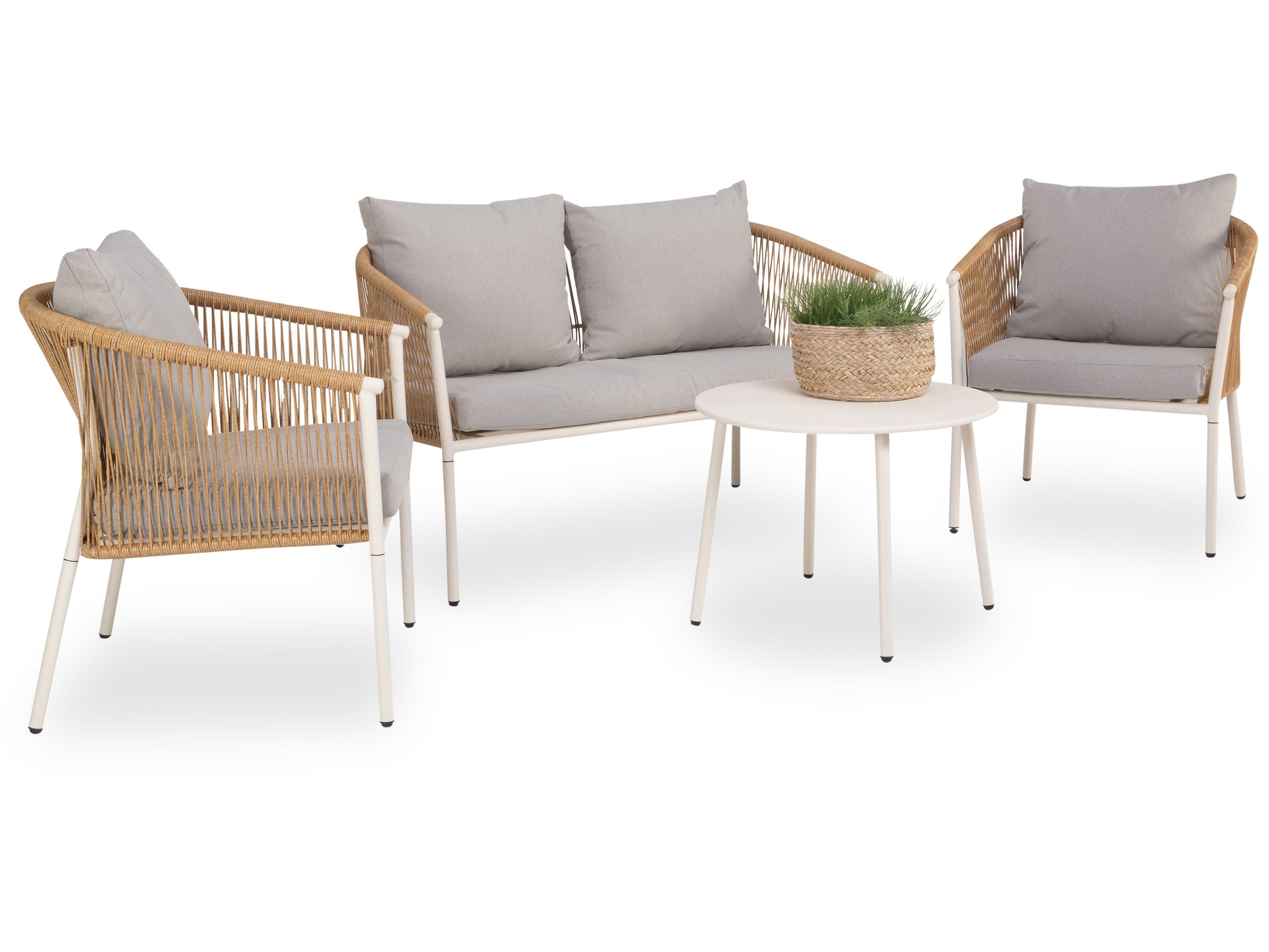Gartenlounge-Set Lounge-Set bunt Gartenset Loungemöbel Gartenmöbel