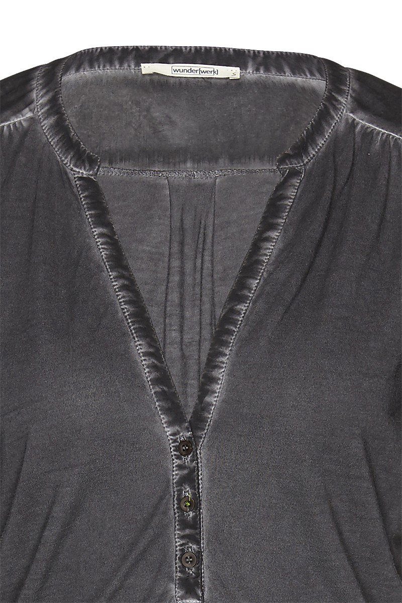 wunderwerk Kurzarmbluse Henley blouse 3/4 m.t. günstig online kaufen