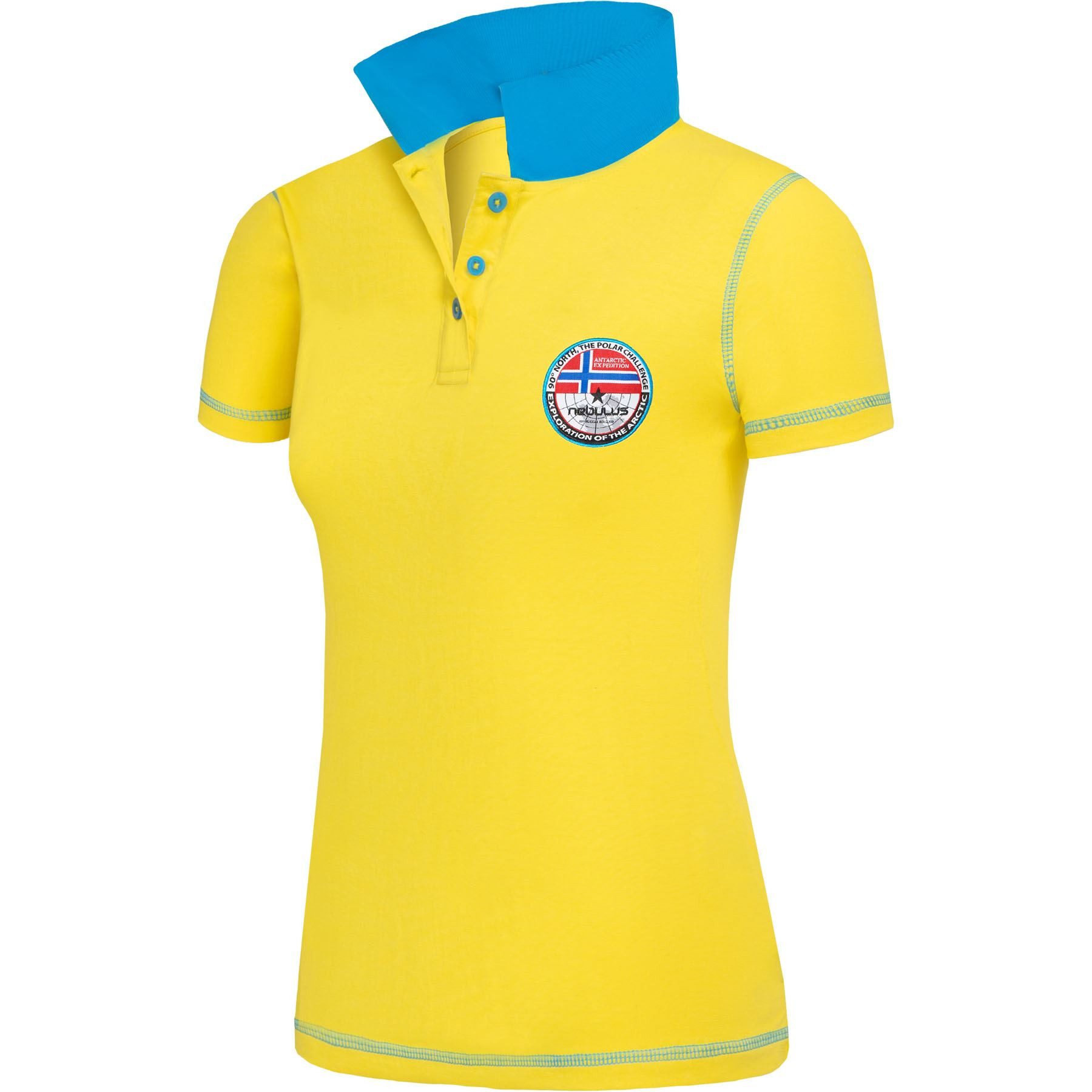 Nebulus Poloshirt ENTERTAIN, P5412 - Damen, gelb, M/38 günstig online kaufen