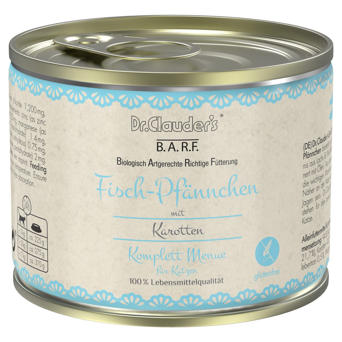 Dr. Clauder's BARF Komplettmenue Fisch-Pfännchen 200 g