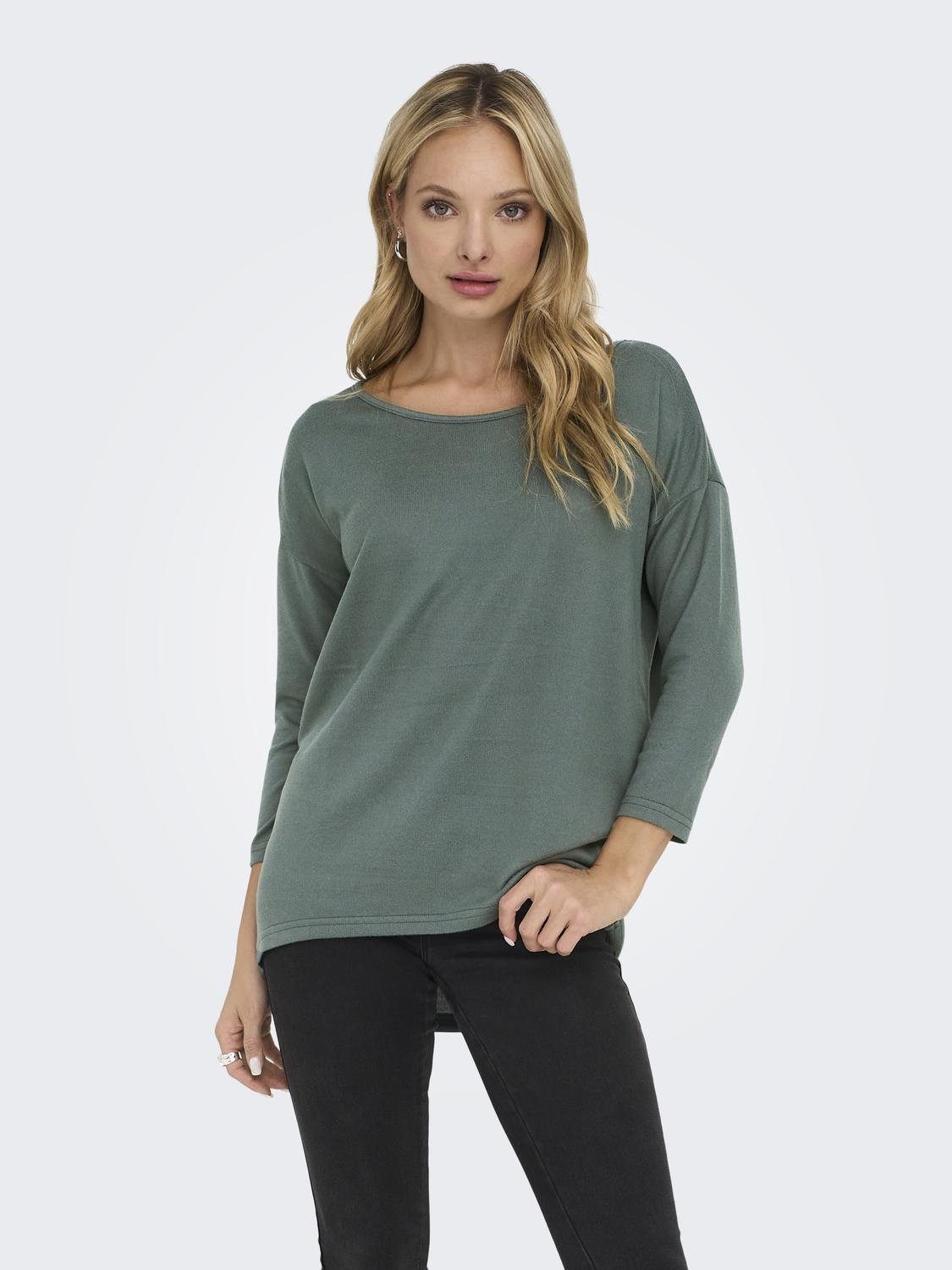 ONLY 3/4-Arm-Shirt ONLELCOS 4/5 SOLID TOP günstig online kaufen