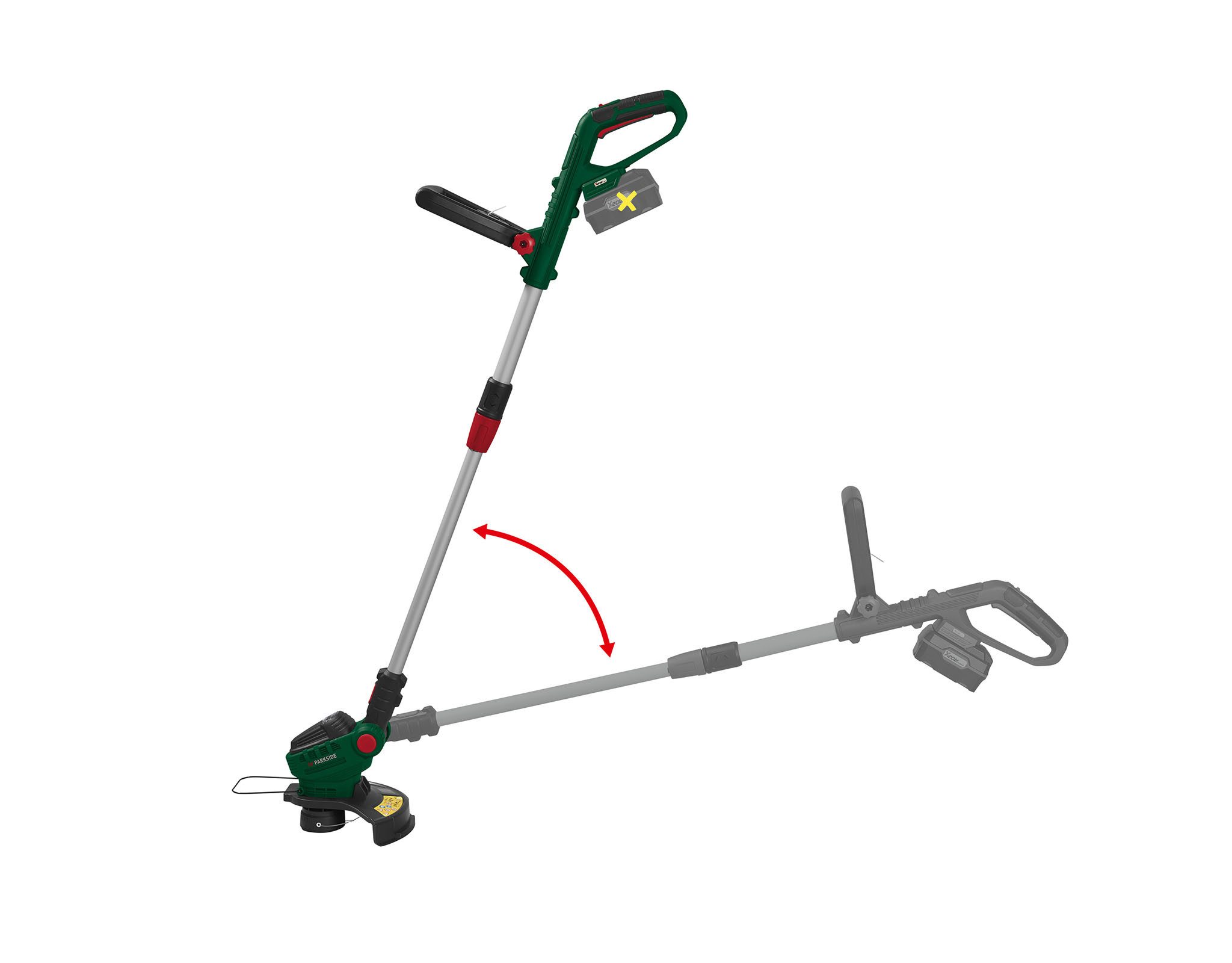 Parkside Akku-Rasentrimmer Parkside® 20V Garten 3in1-Akku-Multitrimmer günstig online kaufen