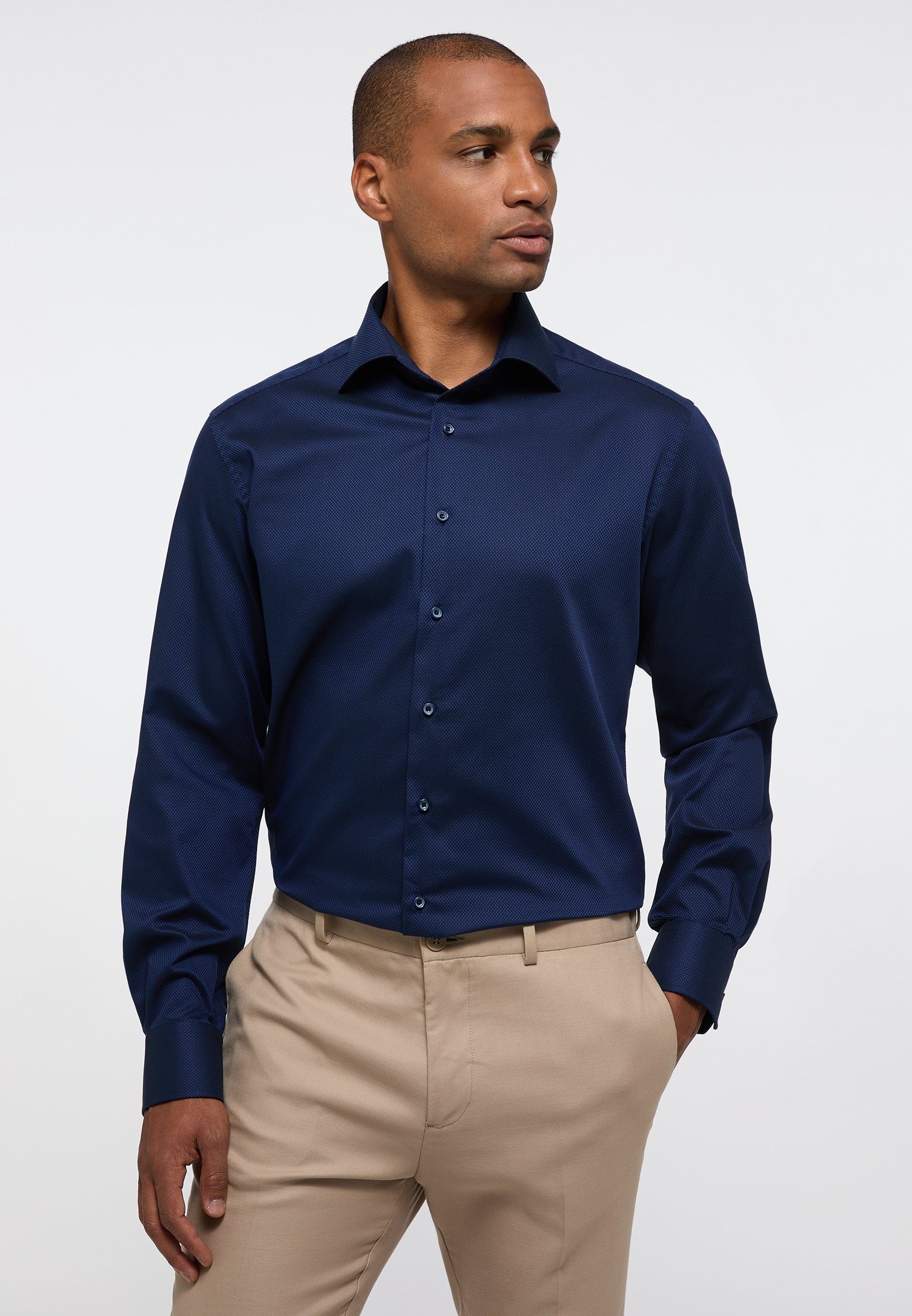 Eterna Langarmhemd MODERN FIT günstig online kaufen