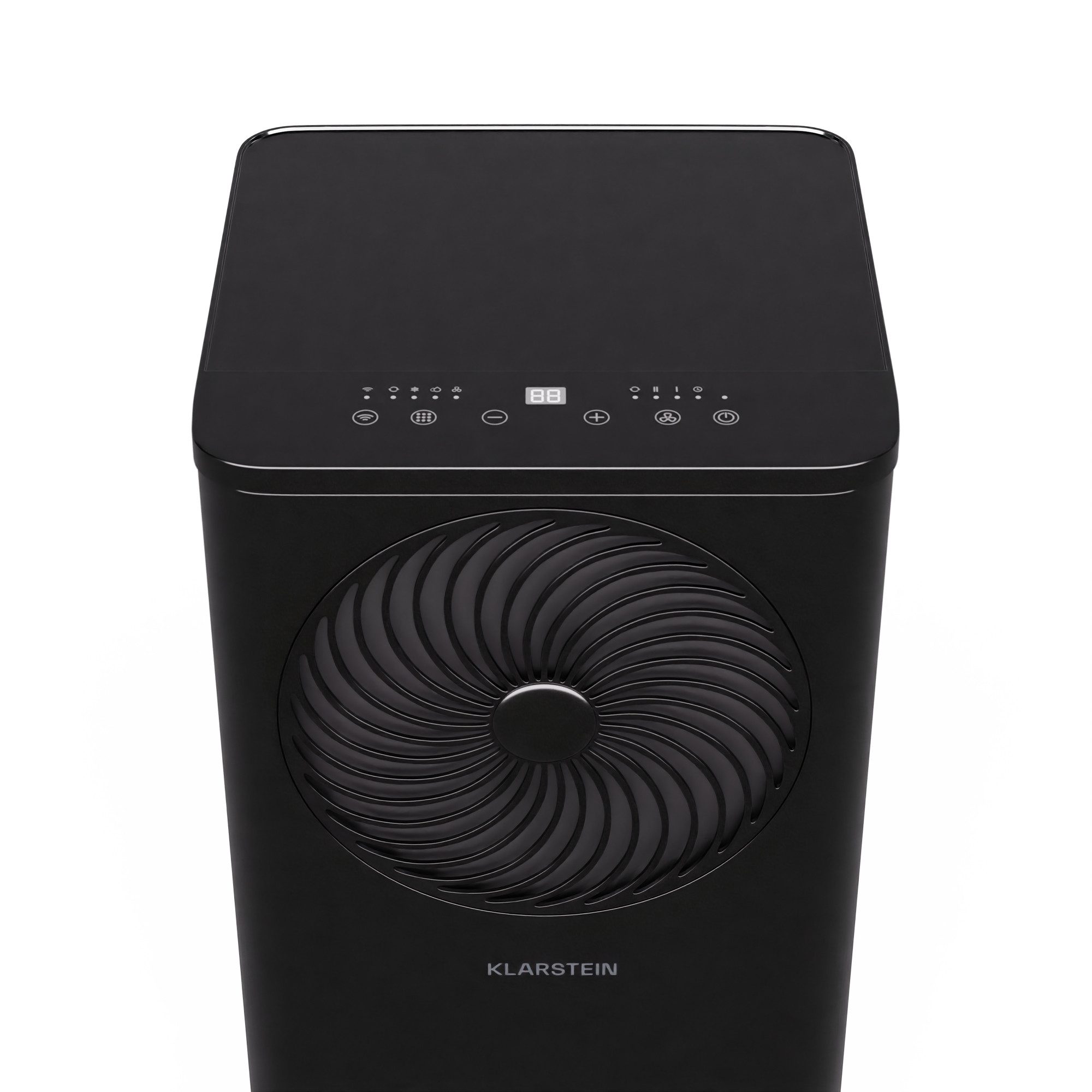 Klarstein Aero Ring air conditioner, air conditioner with Wi-Fi app, 9000 BTU, timer