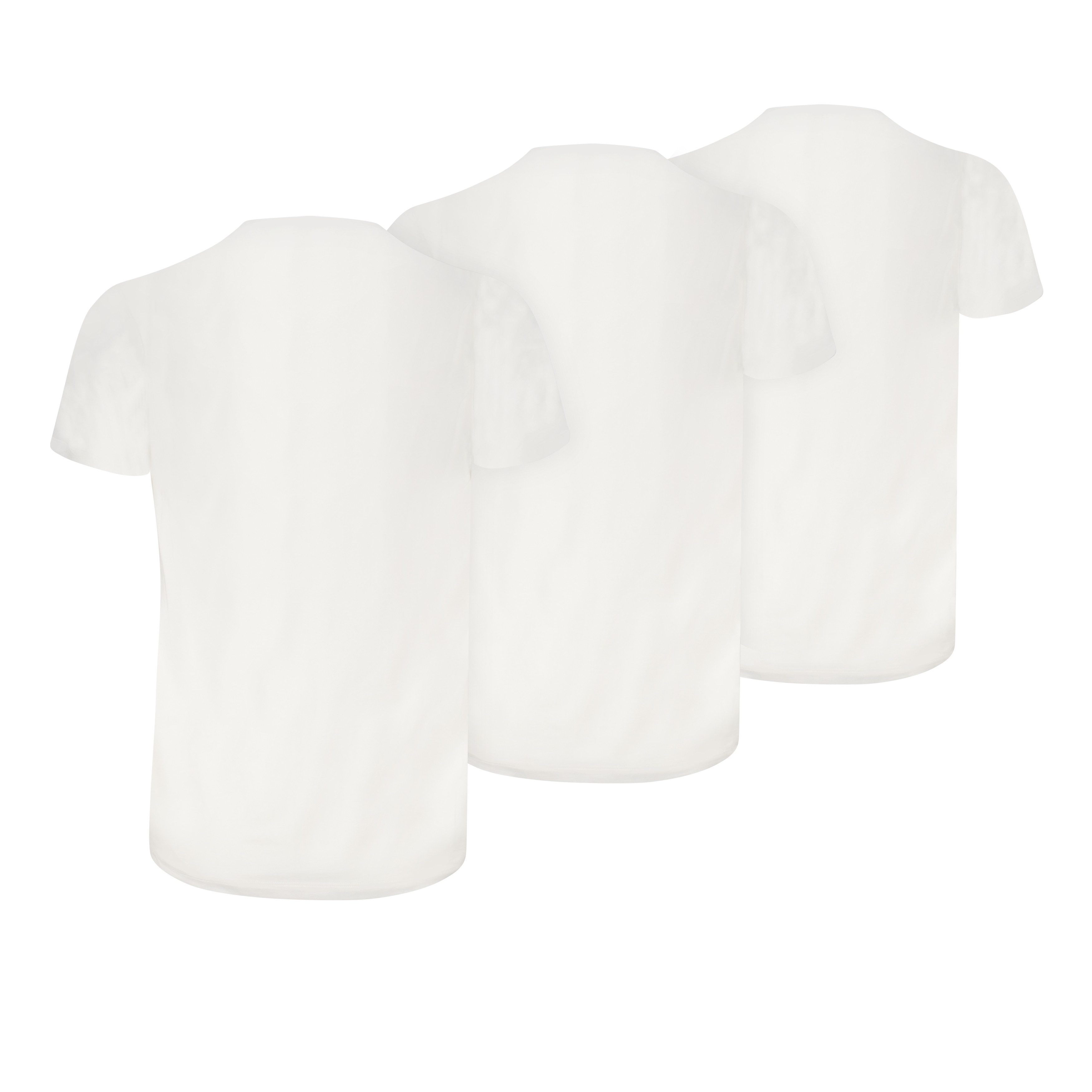 Levi's® T-Shirt LEVIS MEN SOLID CREW 3P (3er Pack) mit Rundhalsausschnit und kurzen Ärmeln, Multipack