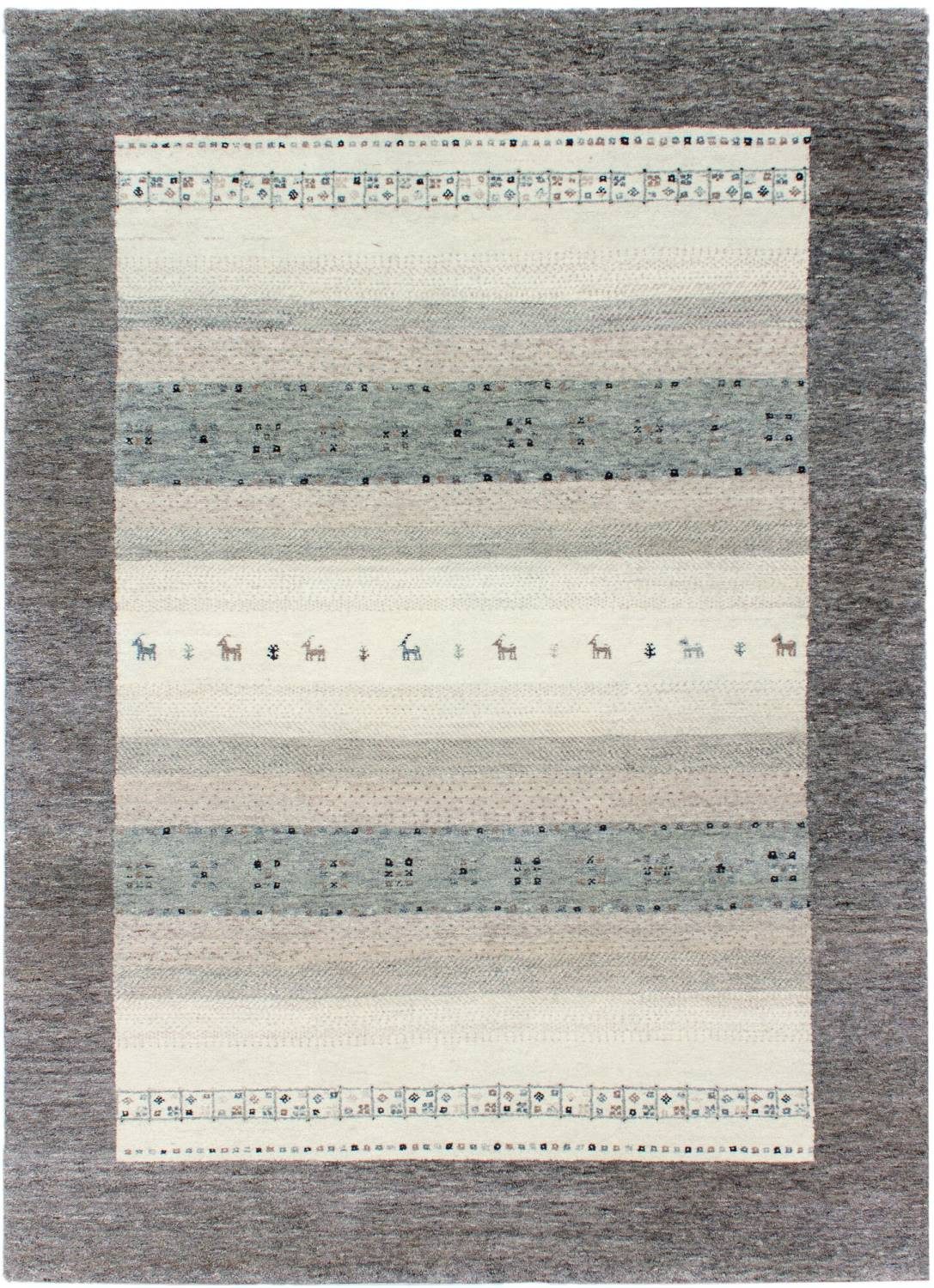 Rug Studios Teppich AGADIR, Rechteckig, Höhe: 20 mm, Wohnzimmer, 70 x 140 cm, Braun
