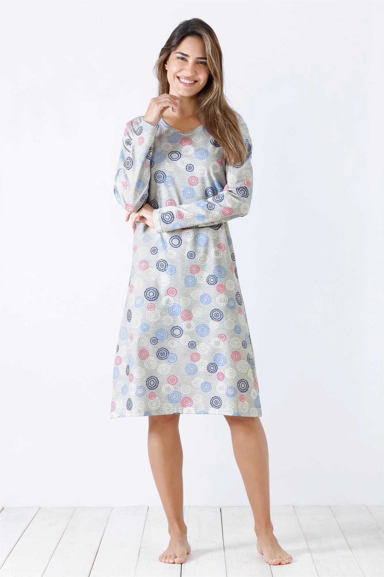 Hajo Nachthemd Damen Nachthemd Premium Cotton Single Jersey günstig online kaufen