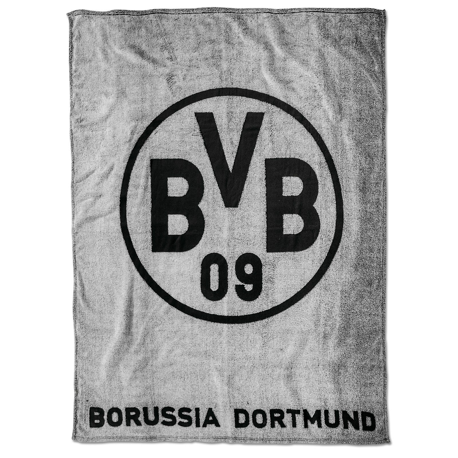 BVB Kopfkissen BVB-Fleecedecke (grau), Füllung: 100 % Polyester Coral Fleec günstig online kaufen