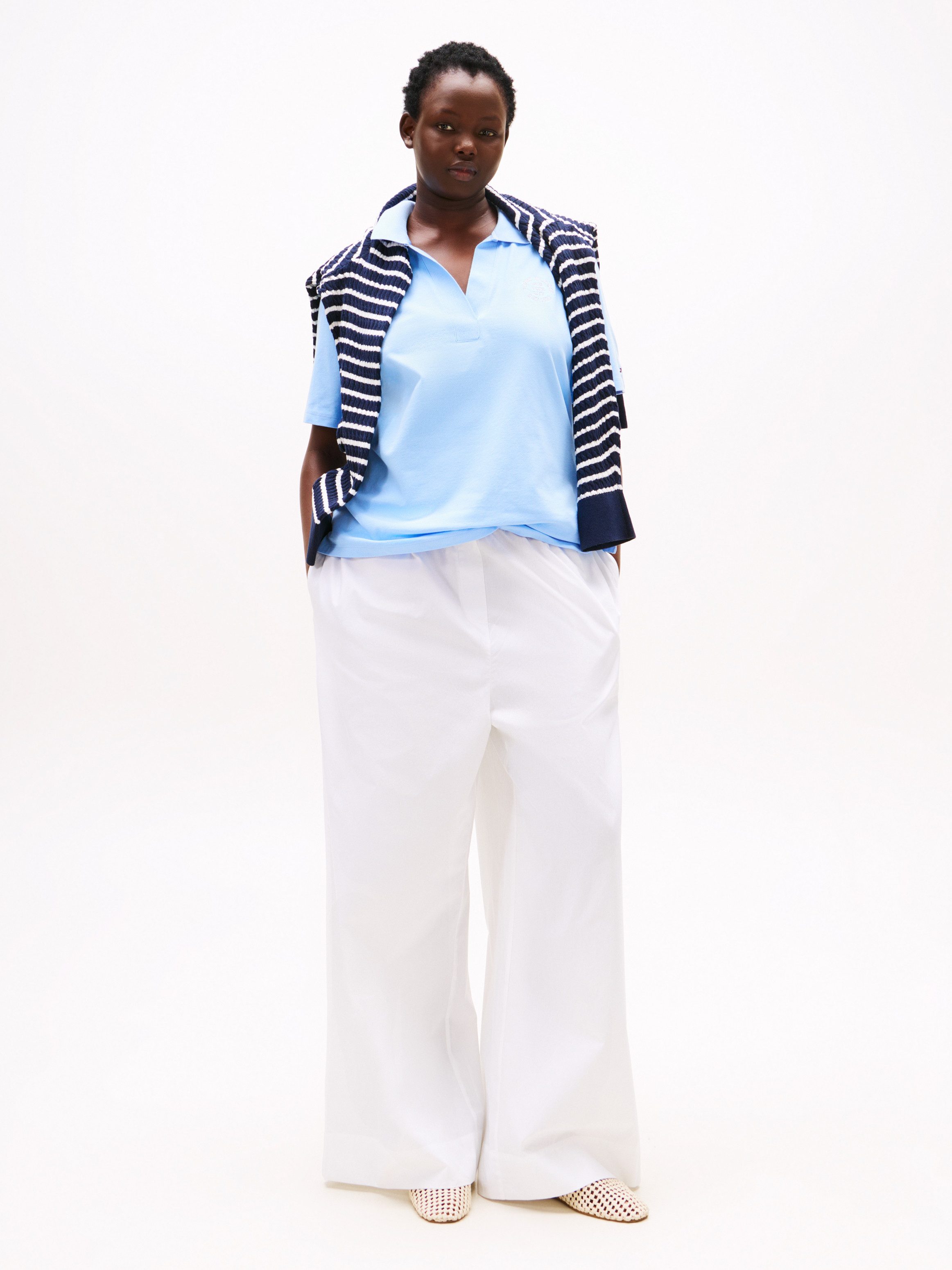 Tommy Hilfiger Curve Poloshirt CRV STAMP LOGO REG SS POLO günstig online kaufen