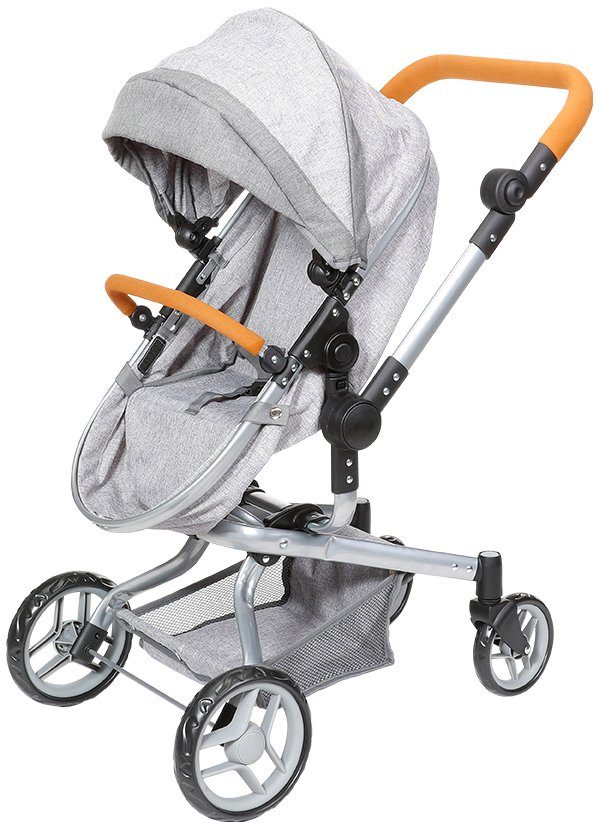 Knorrtoys® Kombi-Puppenwagen Boonk - Stone Brown günstig online kaufen