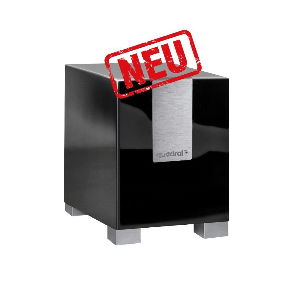 quadral Qube S8 Aktivsubwoofer schwarz Сабуфери (keine)