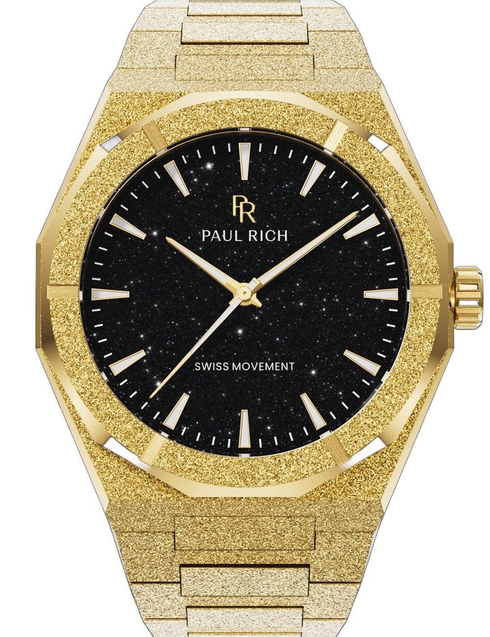 Paul Rich Quarzuhr Paul Rich PR-45246 Herrenuhr Frosted Star Dust II Void 43mm 5ATM Paul Rich PR-45246 Herrenuhr Frosted Star Dust II Void 43mm 5ATM