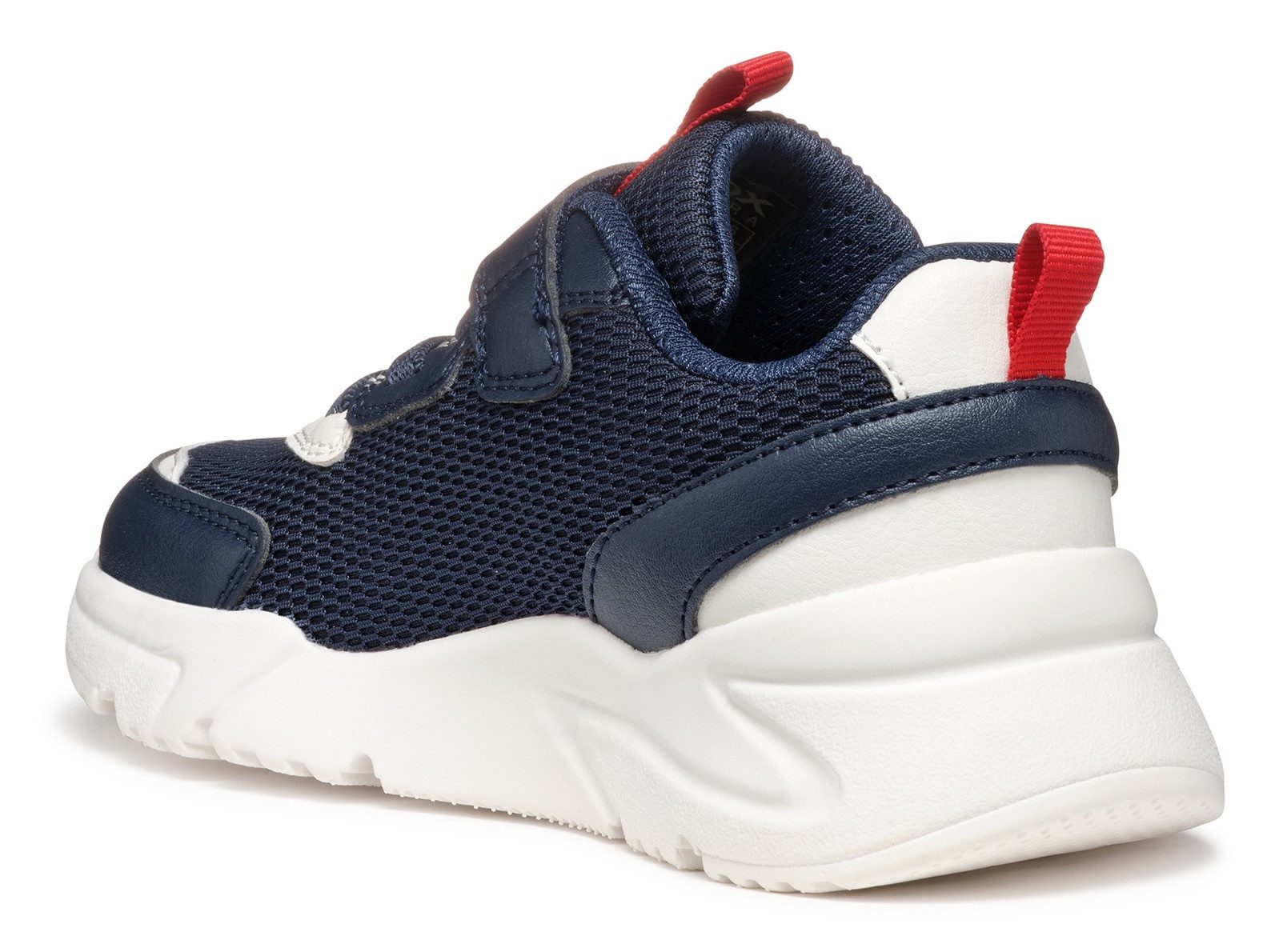 Geox J LOFTUS BOY Sneaker, Freizeitschuh, Kindergartenschuh mit Geox Spezial Membrane