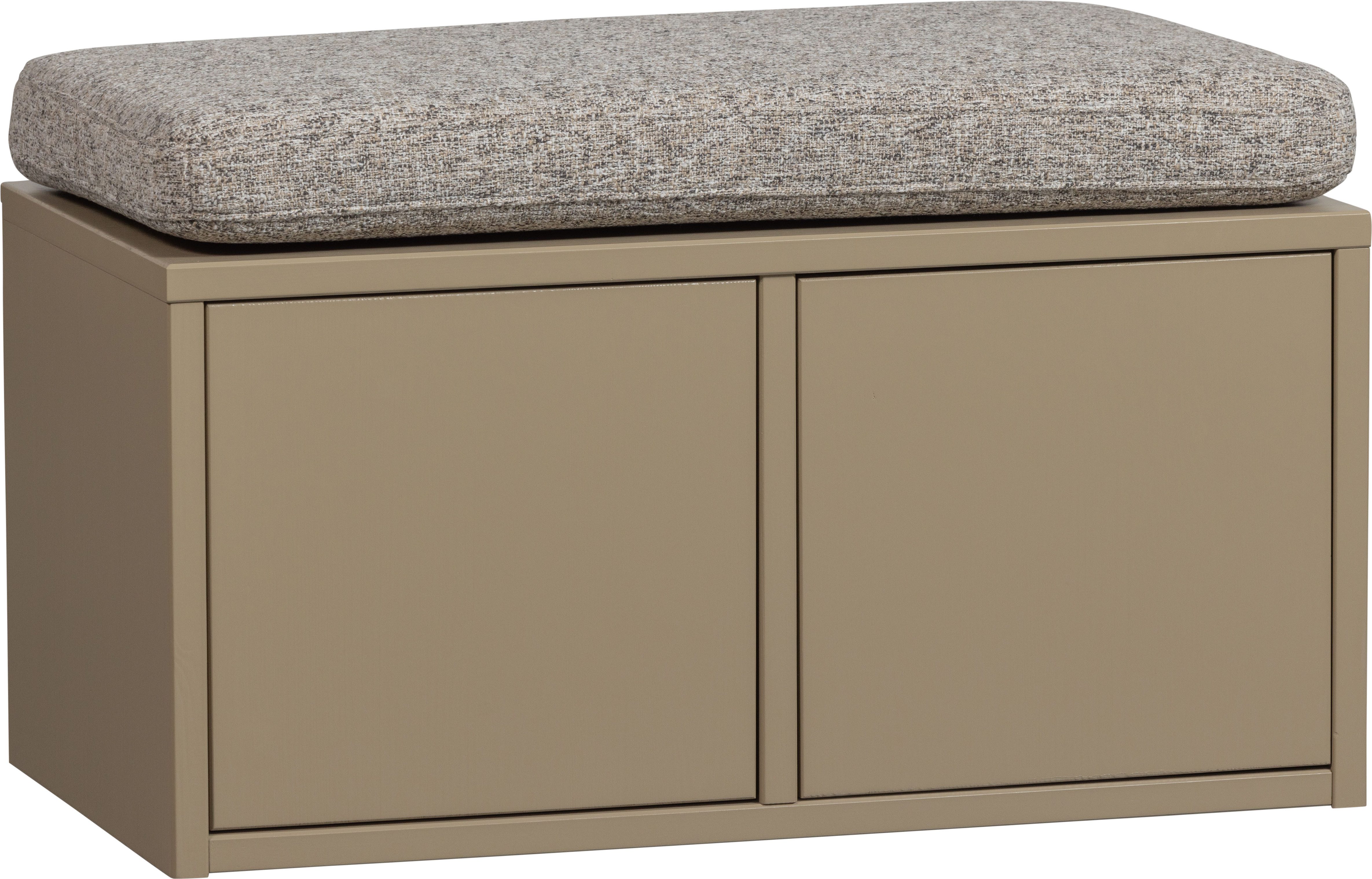 WOOOD Sitzbank Turner, inkl. bequemem Sitzkissen, Breite 80 cm