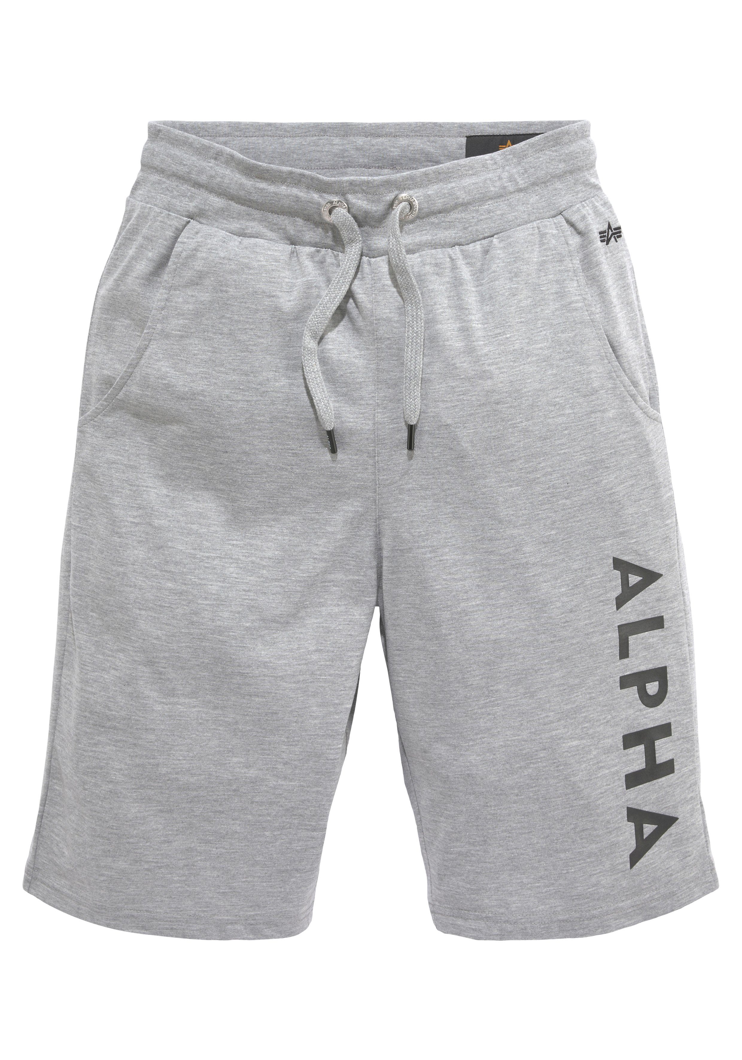 Alpha Industries Sweatshorts Jersey Short grey heather