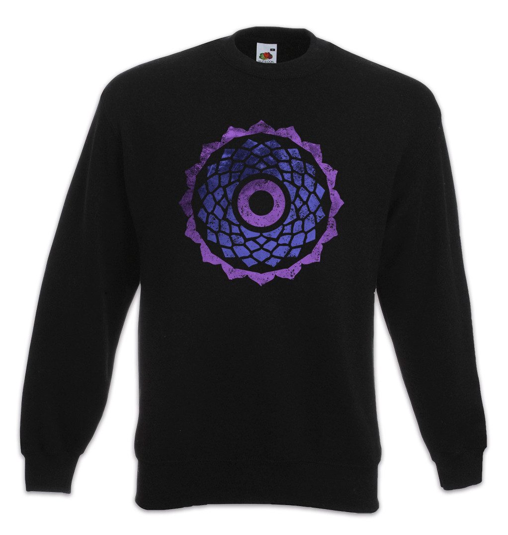 Sweatshirt Chakra Sahasrara Sweatshirt Scheitel Krone Buddha Crown Kronenchakra