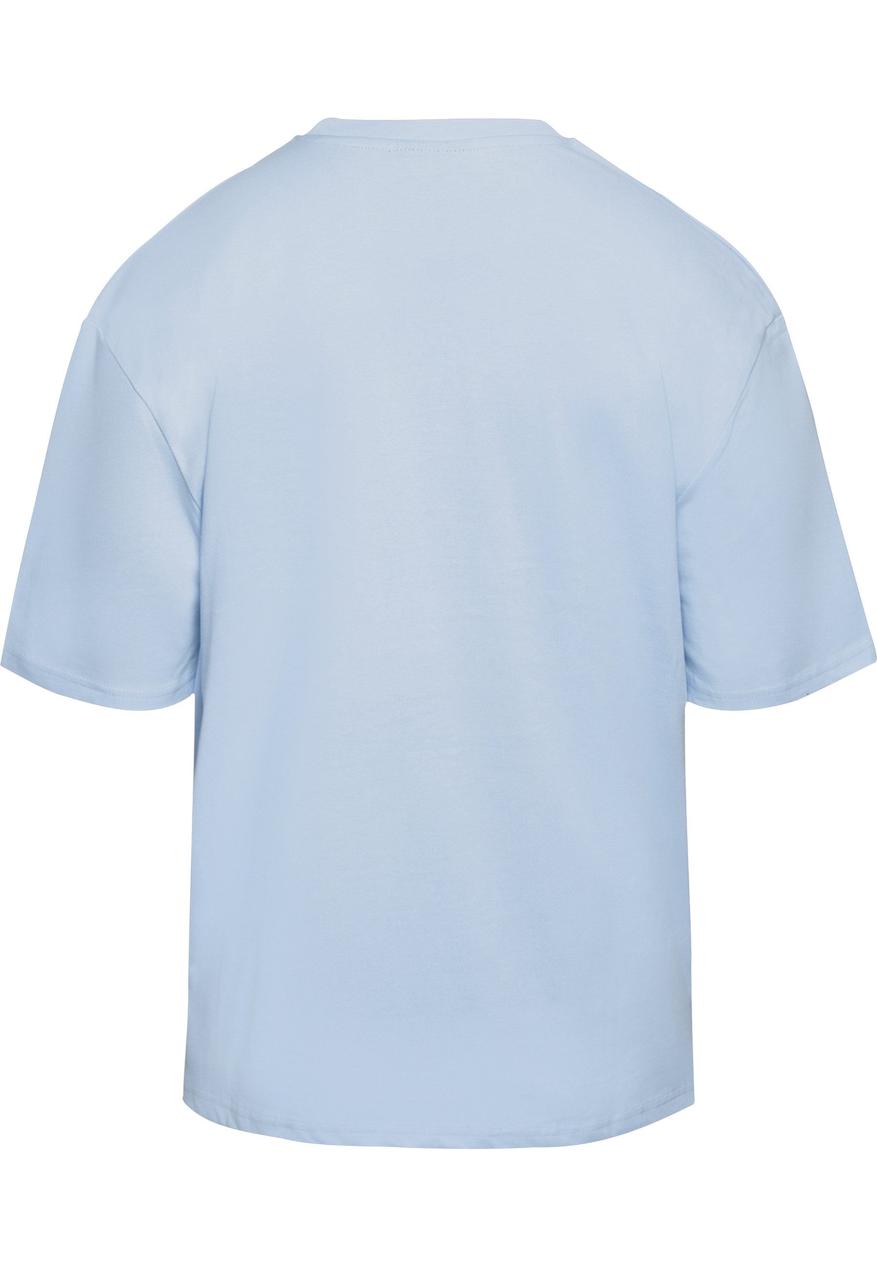 Dropsize T-Shirt Dropsize Herren Heavy Oversize Curved Hd Logo T-Shirt (1-tlg)
