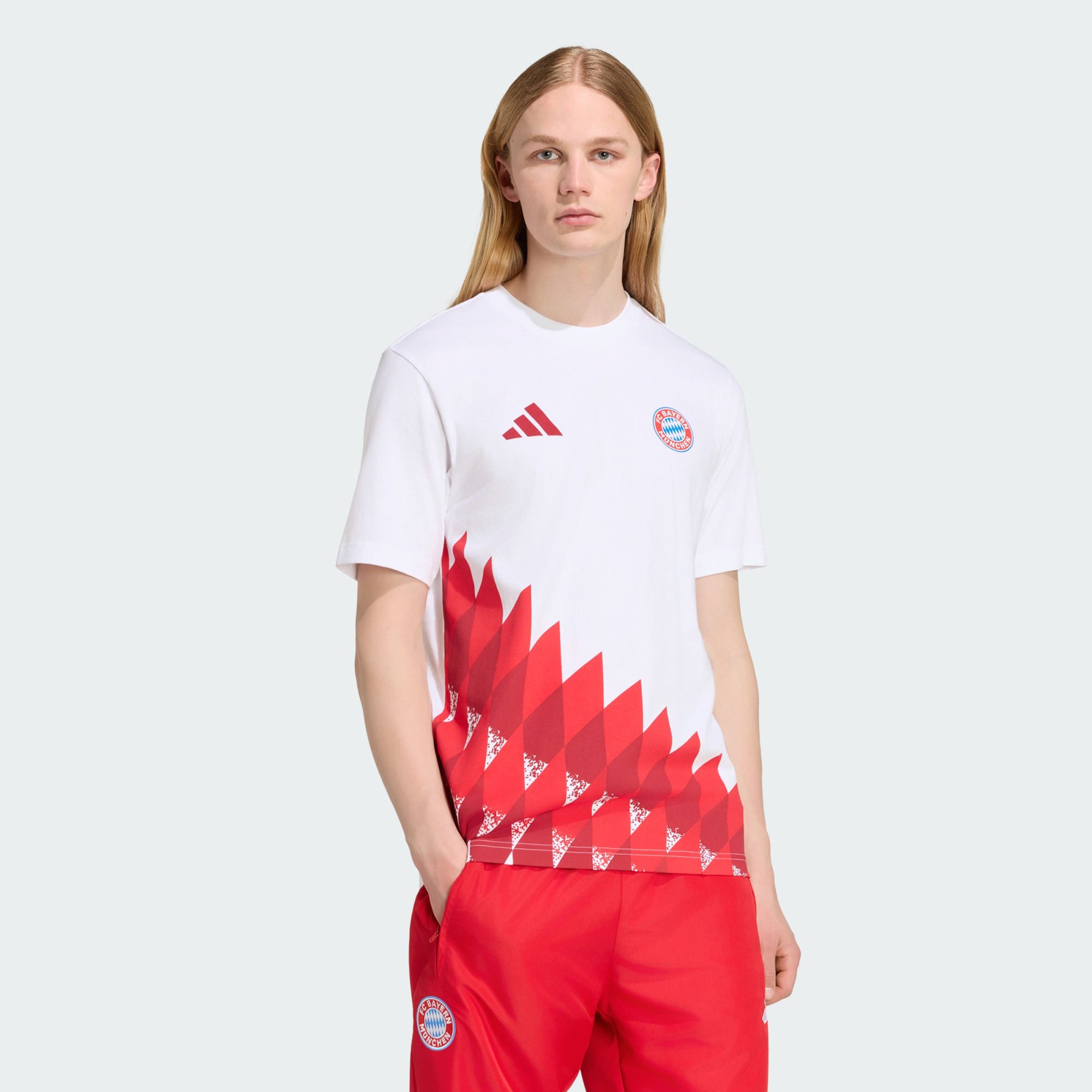 adidas Performance T-Shirt FC BAYERN MÜNCHEN ANTHEM GRAFIK T-SHIRT (1-tlg)