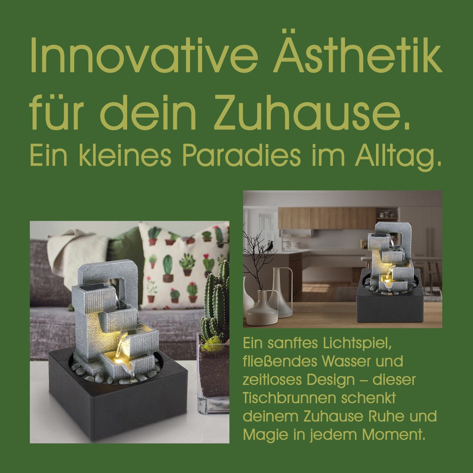 bmf-versand Zimmerbrunnen Zimmerbrunnen mit Beleuchtung und günstig online kaufen