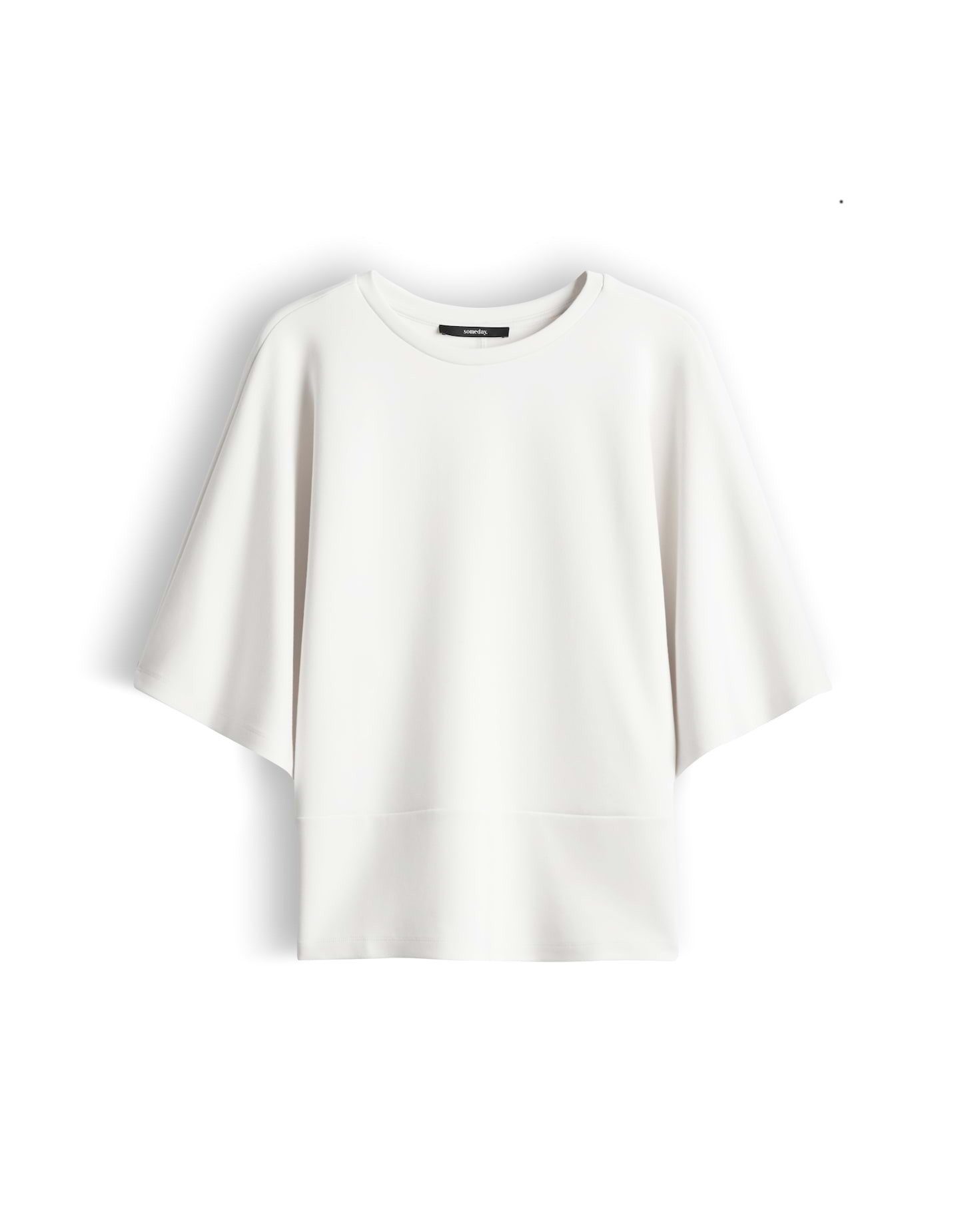 someday Sweatshirt Unora aus Sweatware mit Fledermausärmeln Glatte Oberfläche mit modernem Shape