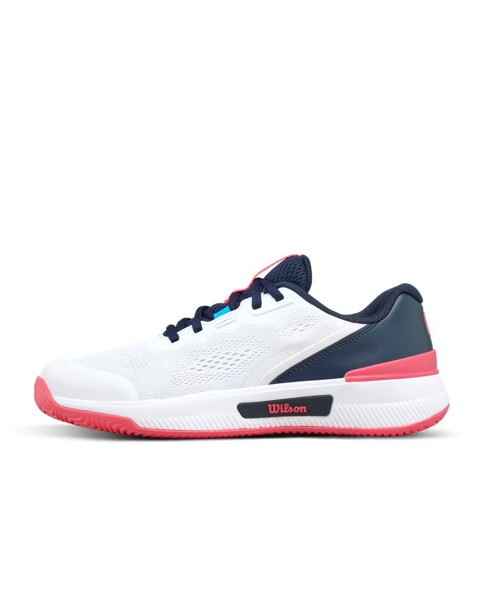 Wilson Intrigue Pro Allcourt 2025 weiss/navyblau Damen Tennisschuh