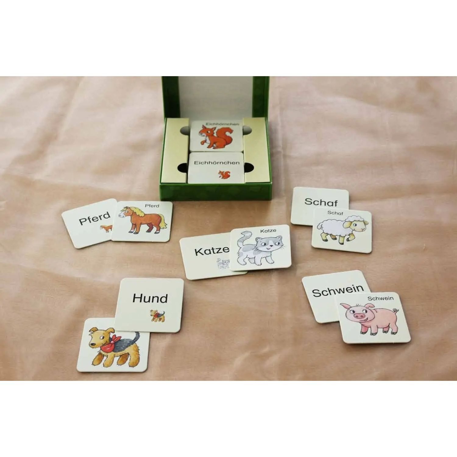 Loewe Spiel Mein Bildermaus-Memo - Tiere (Kinderspiel)