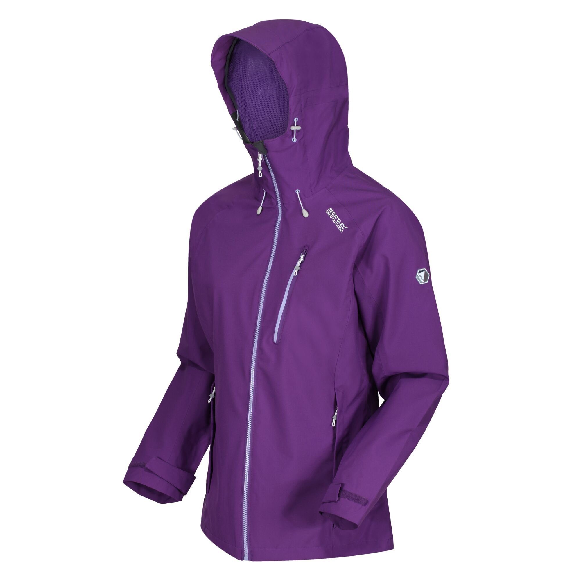 Regatta Outdoorjacke Birchdale 10.000mm Plum Wassersäule Damen, für Jam mit