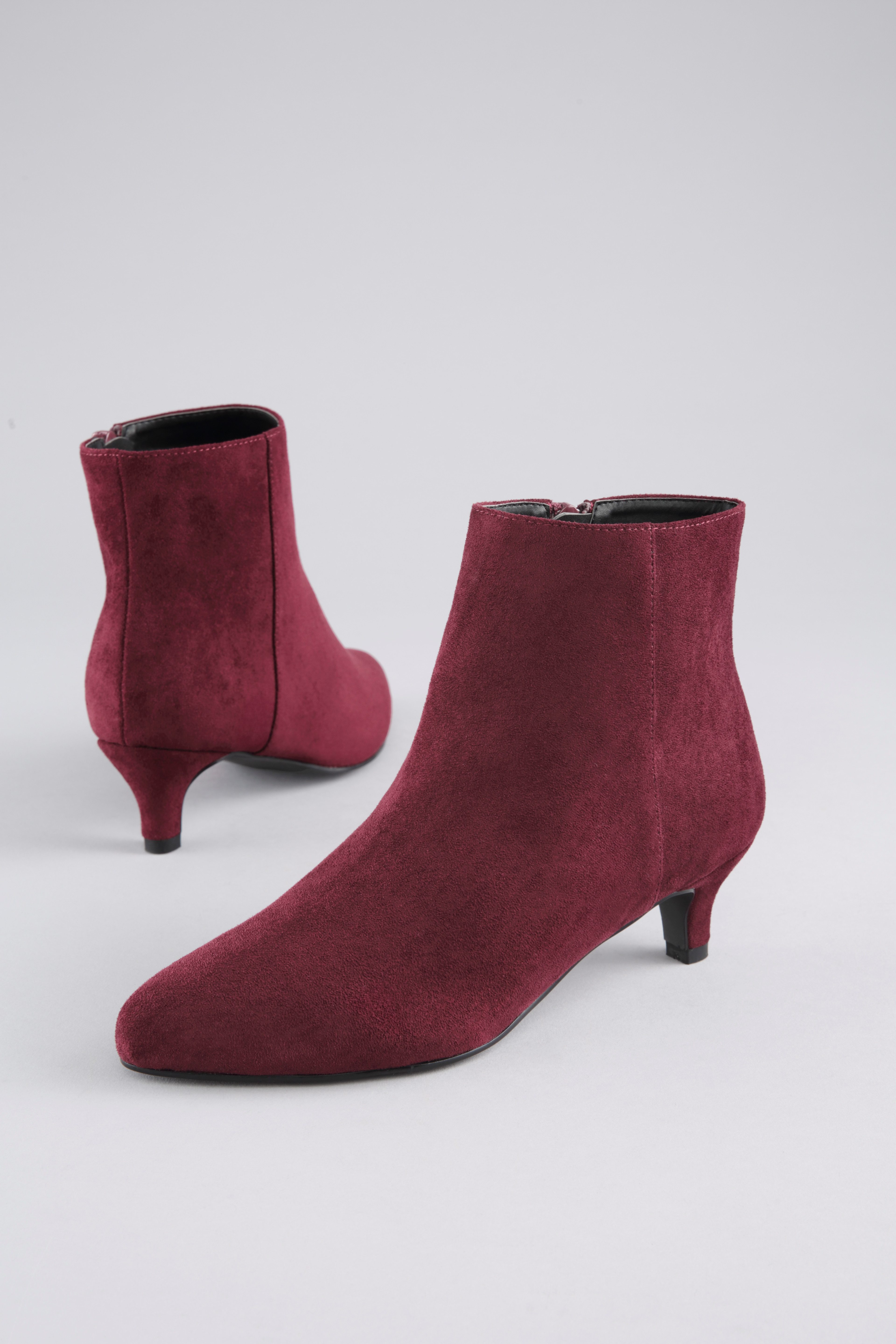 Aniston SHOES Stiefelette, Reißverschluss-Ankelboots, Trichterabsatz - günstig online kaufen