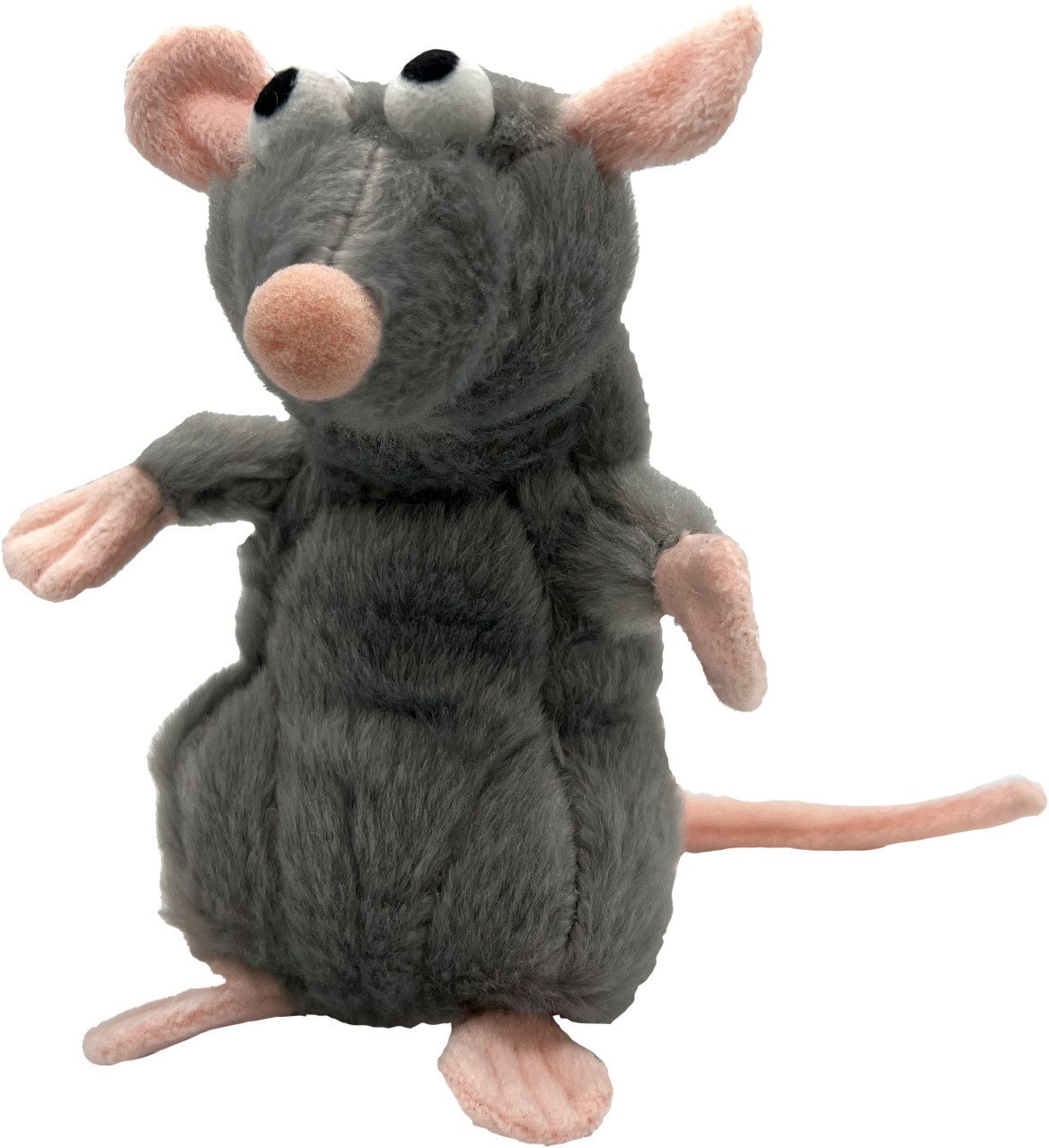 Aumüller Katzenspielrad Aumüller Katzenkissen Ratte Cedric grau mit, Sand