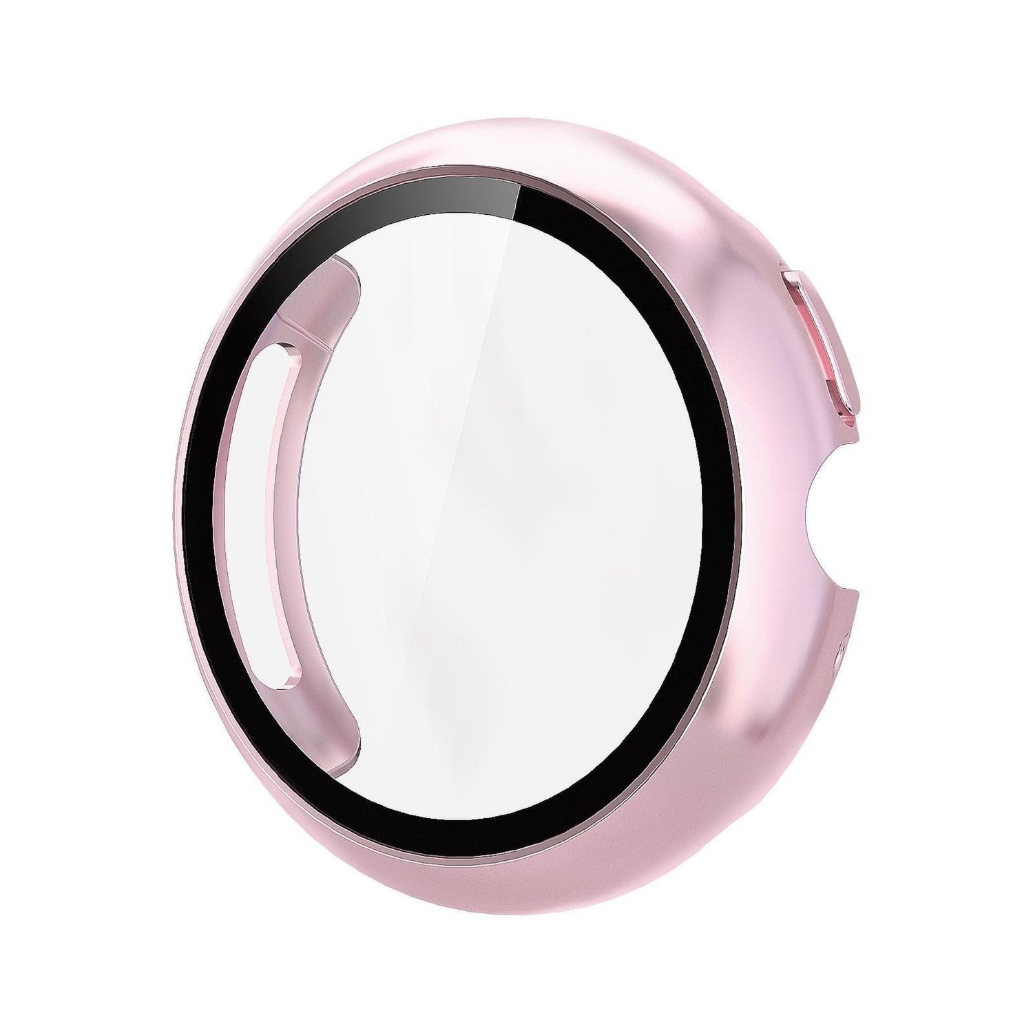 Smartwatch-Hülle Für Google Pixel Watch 4 41mm Kunststoff Hülle + 9H Hart Glas Pink