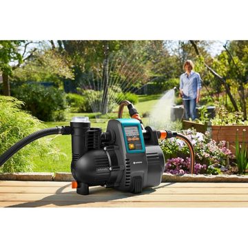 GARDENA Gartenpumpe Haus- & Gartenautomat 5000/5 LCD - Pumpe - schwarz/grau