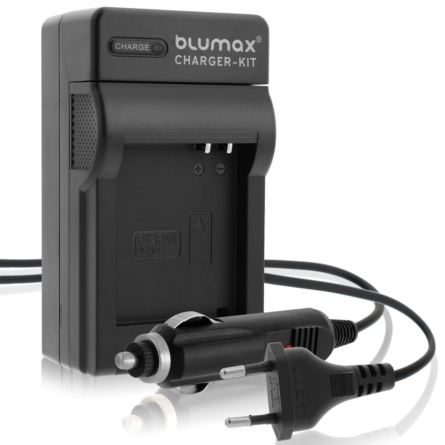 Blumax Ladegerät für Panasonic DMW- BCM13 DMC-FT5 TZ41 TZ71 ZS30 Kamera-Akku