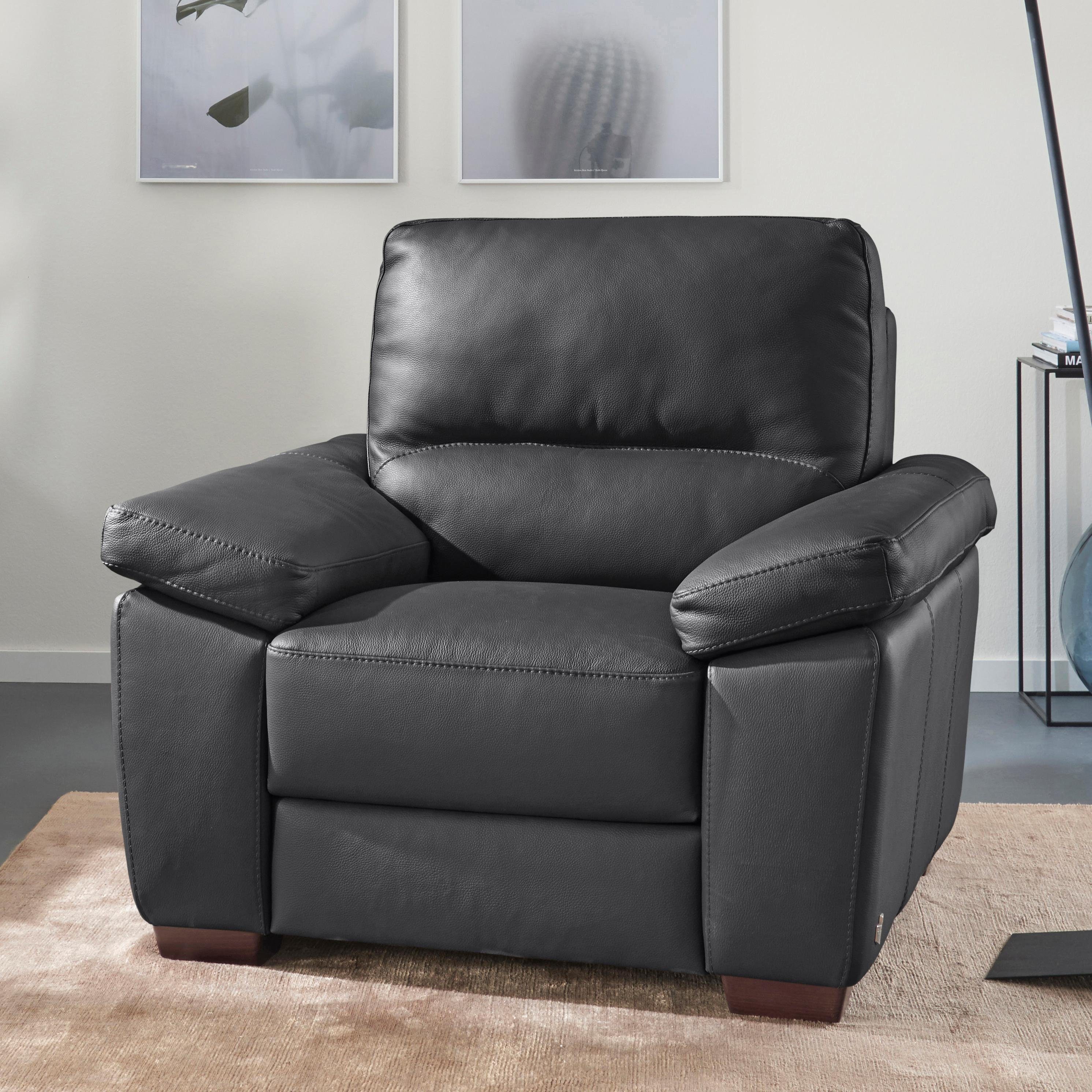 CALIA ITALIA Sessel Gaia, hochwertiger, edler Ledersessel mit erstklassigem günstig online kaufen