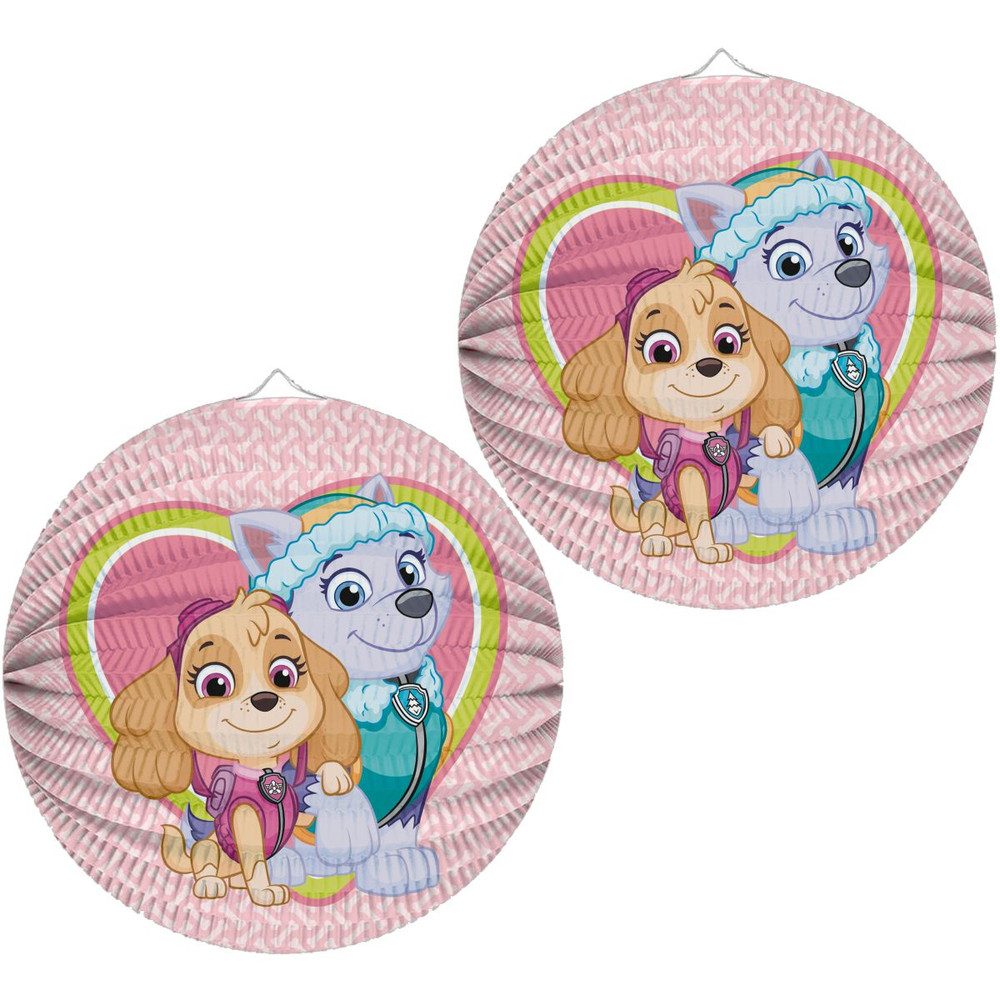TIB Heyne Umzugslaterne Paw Patrol - Laterne - aus Papier - Ø = 25 cm - Skye