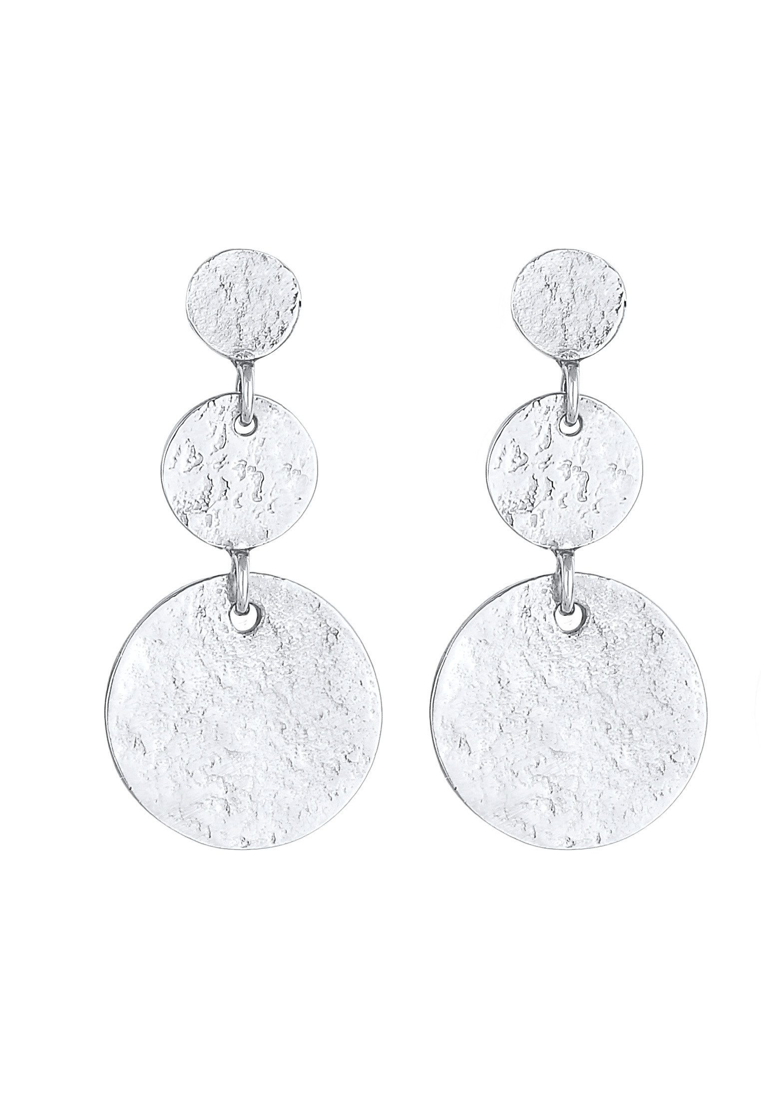 Elli Paar Ohrstecker Ohrhänger Plättchen Vintage Antique 925 Silber günstig online kaufen