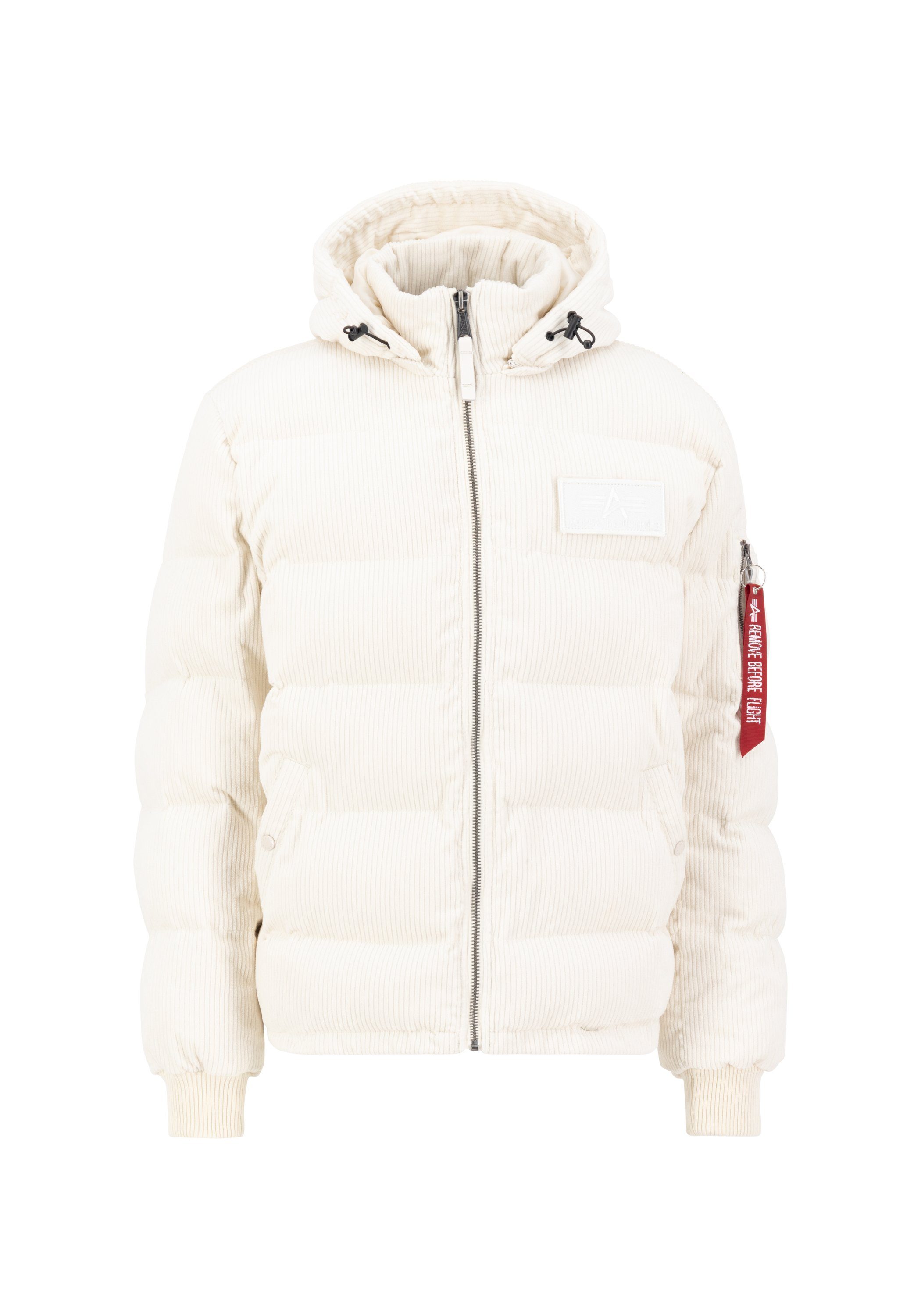 Alpha Industries Winterjacke Alpha Industries Men - Parka & Winter Jackets Puffer Cord jet stream white