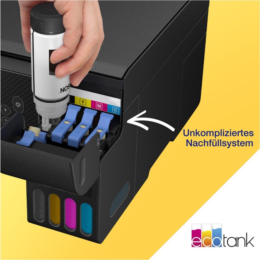 Epson Epson EcoTank ET-2871 Multifunktionsgerät Drucker Multifunktionsdrucker, (USB 2.0, Duplex)