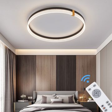 Eurohandisplay LED Deckenleuchte LED Deckenleuchte Fernbedienung/Handy-App Lichtfarbe einstellbar, LED fest integriert, Einstellbar, Lichtfarbe und Helligkeit einstellbar