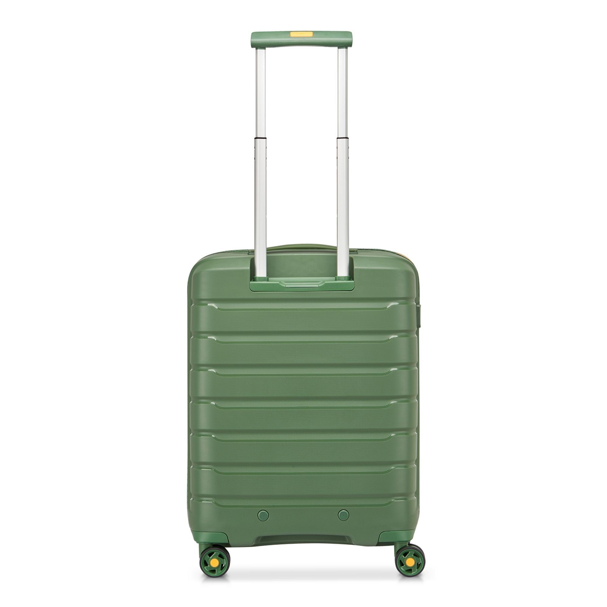 Neon, Rollen, 4 Handgepäck-Trolley militare B-Flying verde RONCATO Polypropylen