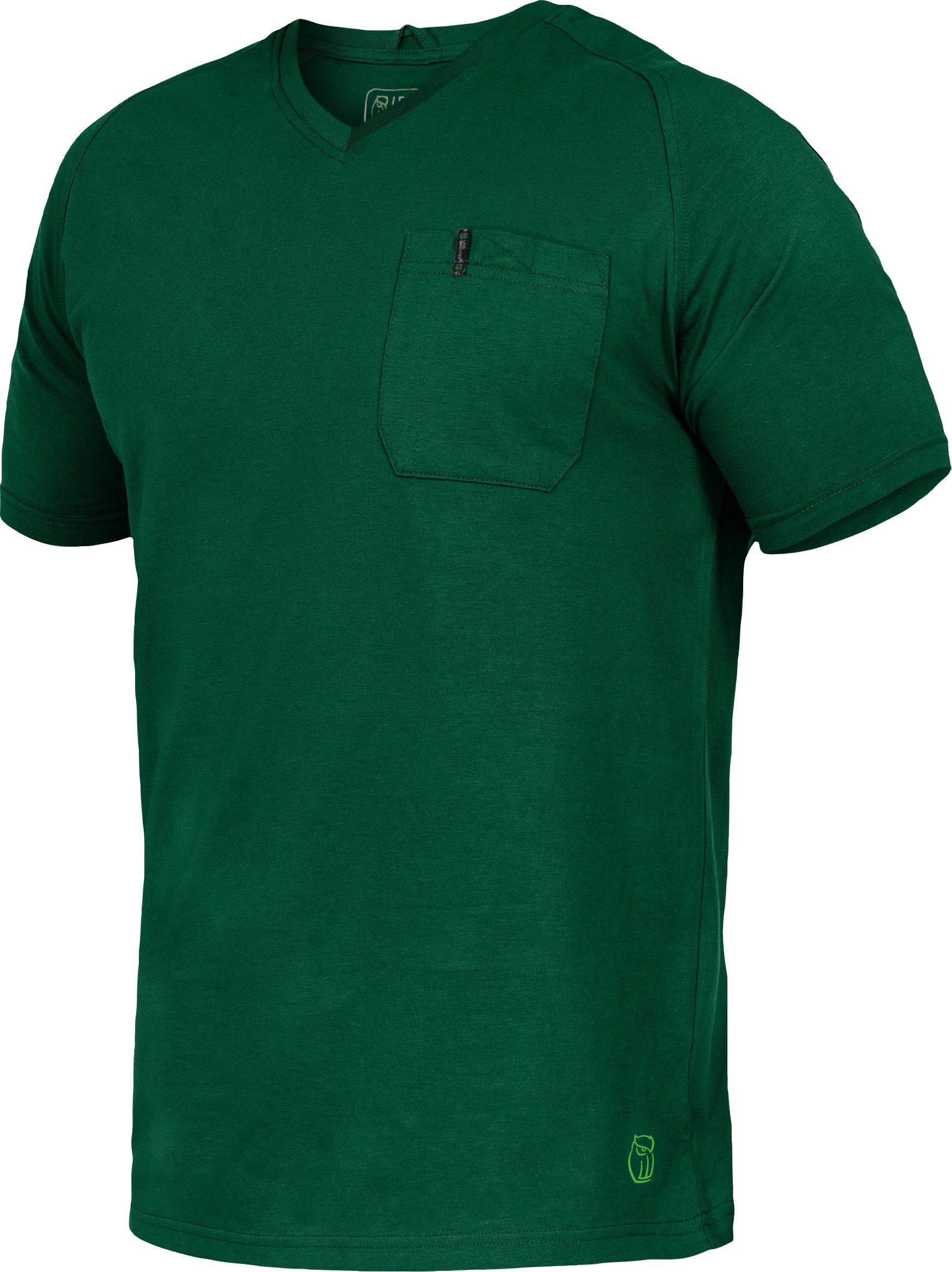 Herren T-Shirt grün T-Shirt Flex-Line Leibwächter