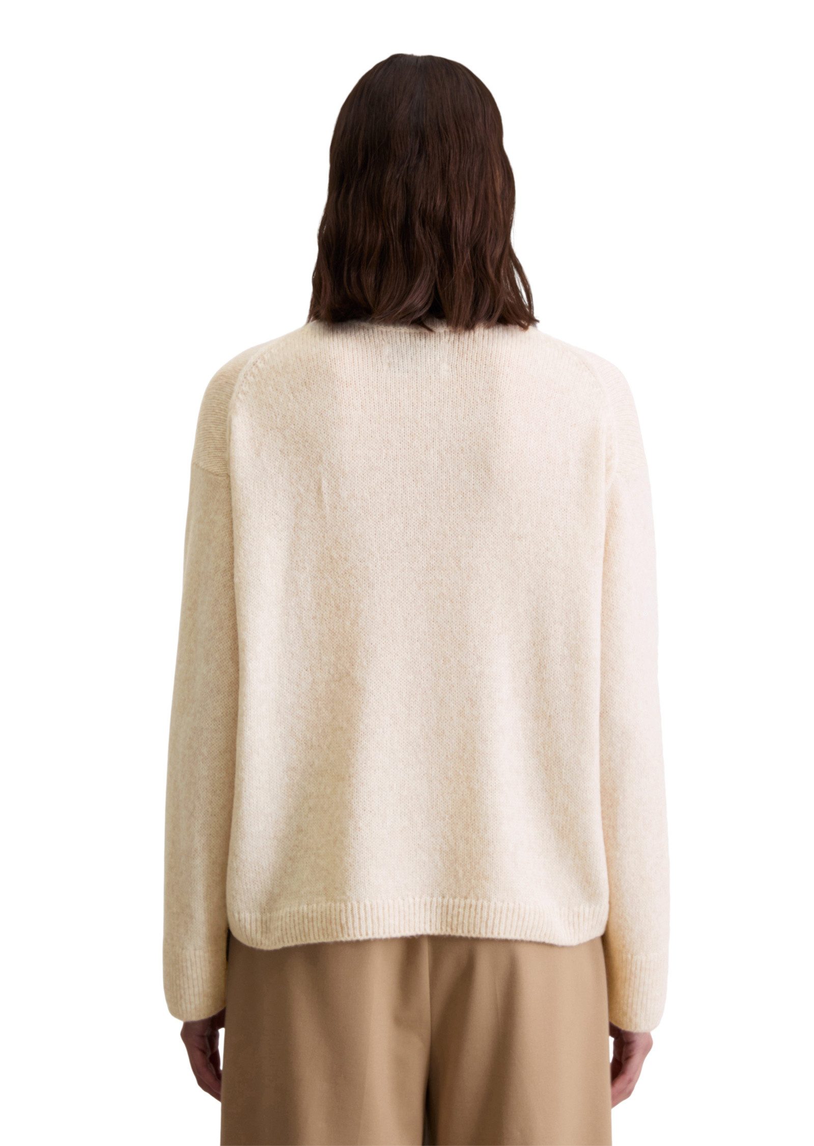 Marc O'Polo Strickpullover aus softem Schurwolle-Mix