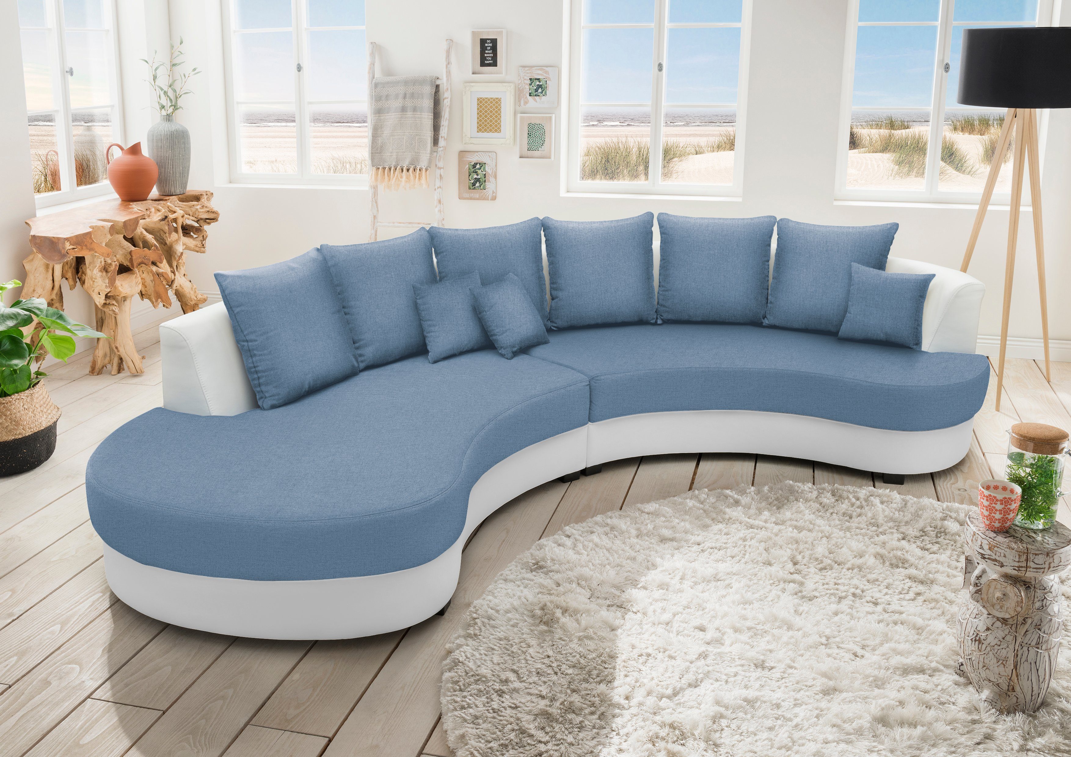 INOSIGN Ecksofa Limoncello organische Formensprache, OTTOs günstig online kaufen