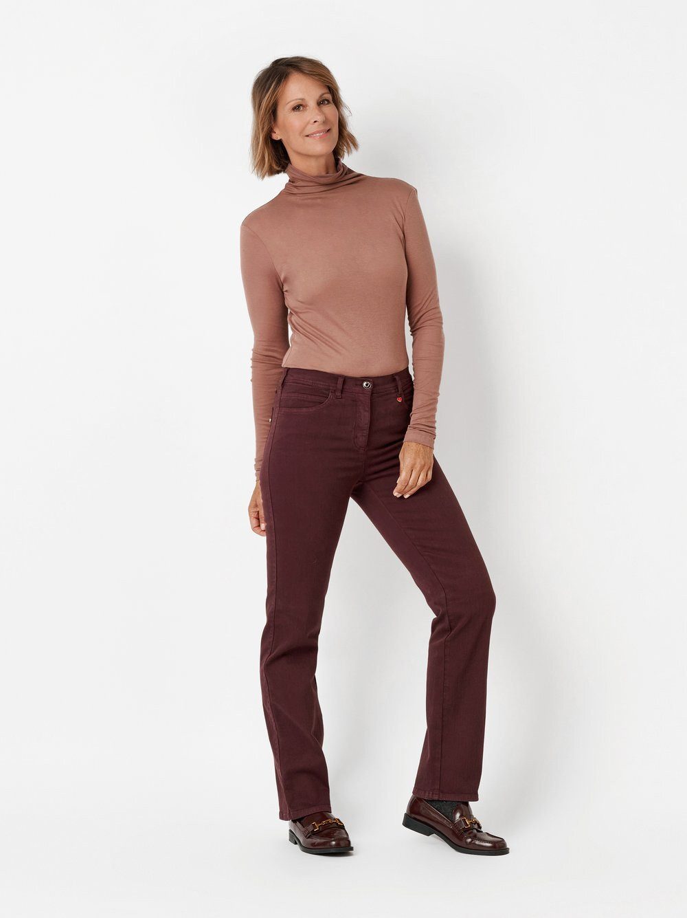 Relaxed by TONI Straight-Jeans Meine beste Freundin in Straight-Fit