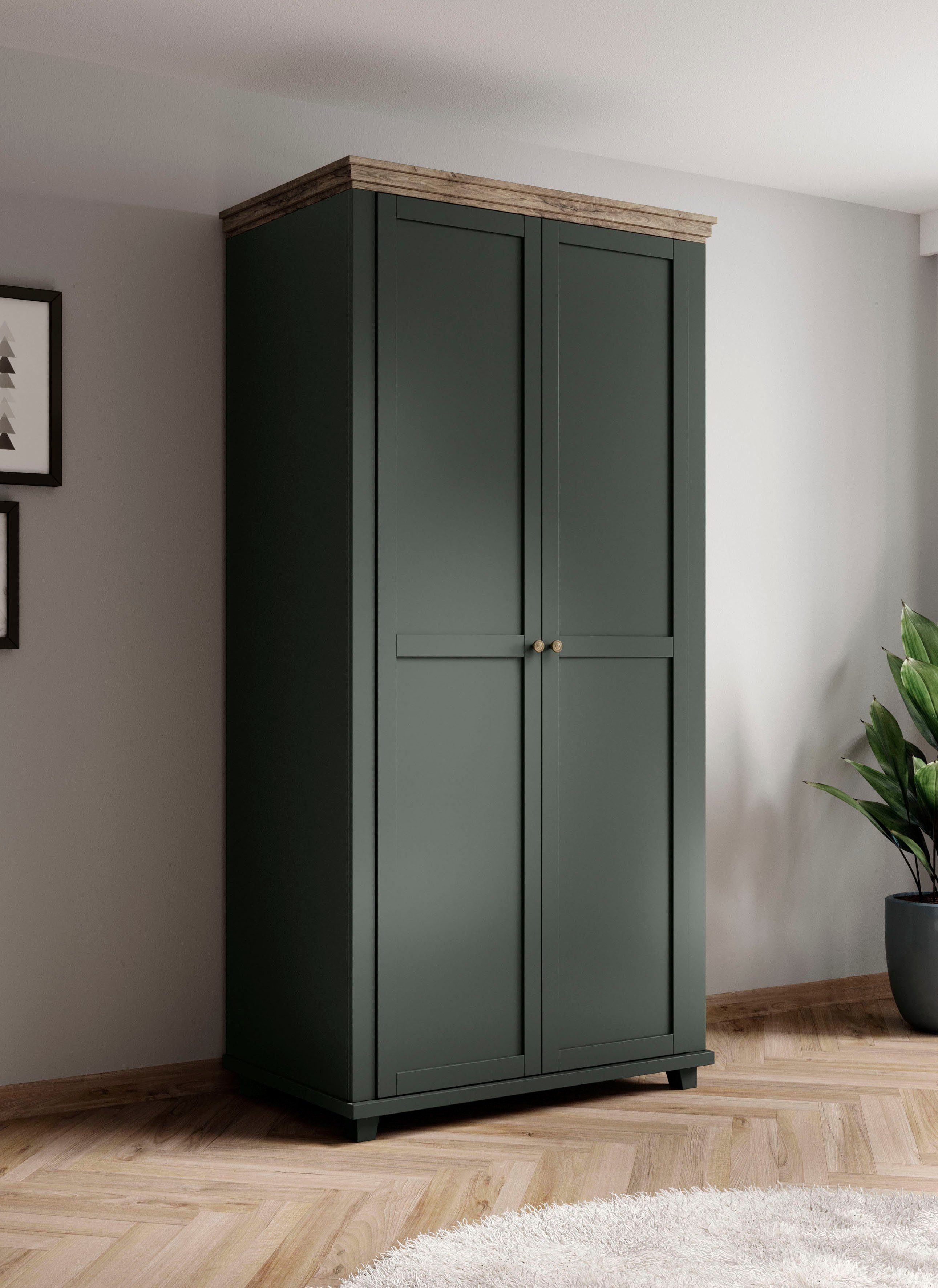 Home affaire Kleiderschrank Evora 2-türig, 108cm breit