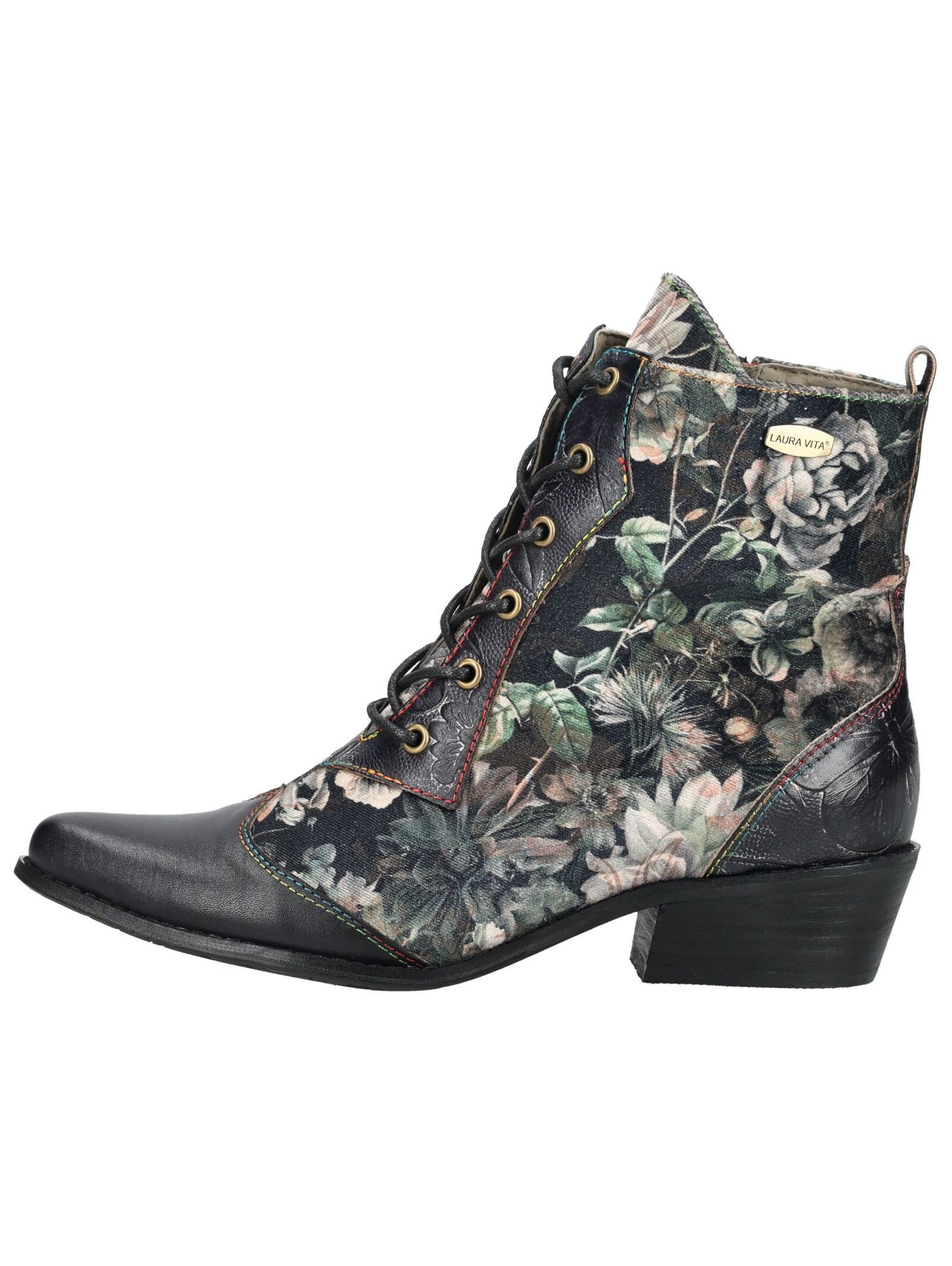 LAURA VITA LAURA VITA Stiefelette Leder/Textil Schnürstiefelette