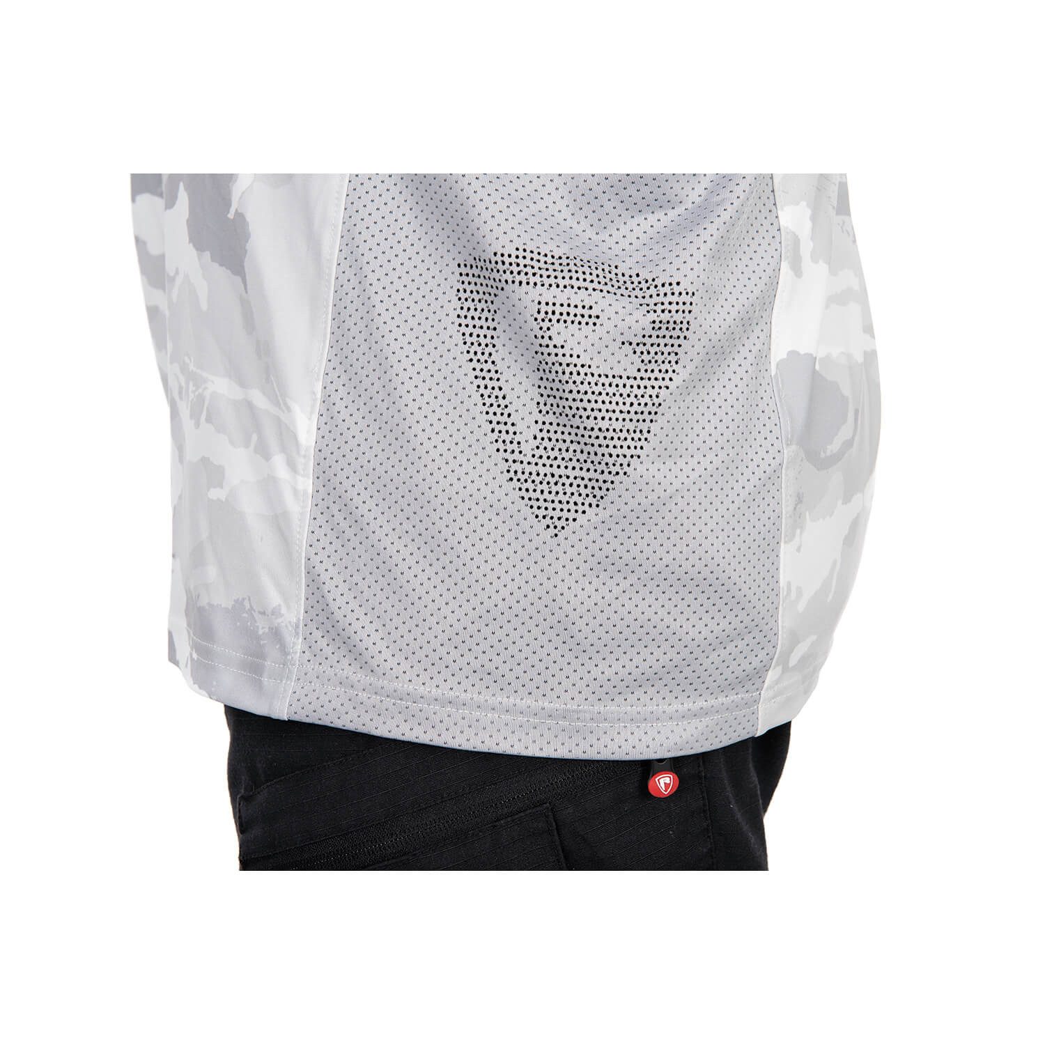 Fox Rage Kapuzenpullover Fox Rage UV Light Camo Hoodie Grau