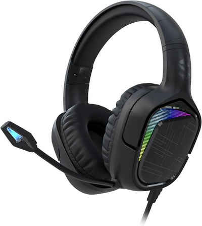 Black Shark Gaming-Headset (Präzises räumliches Klangerlebnis, Gaming Headset für PC, PS4, PS5, Xbox, Switch, Gaming Kopfhörer)