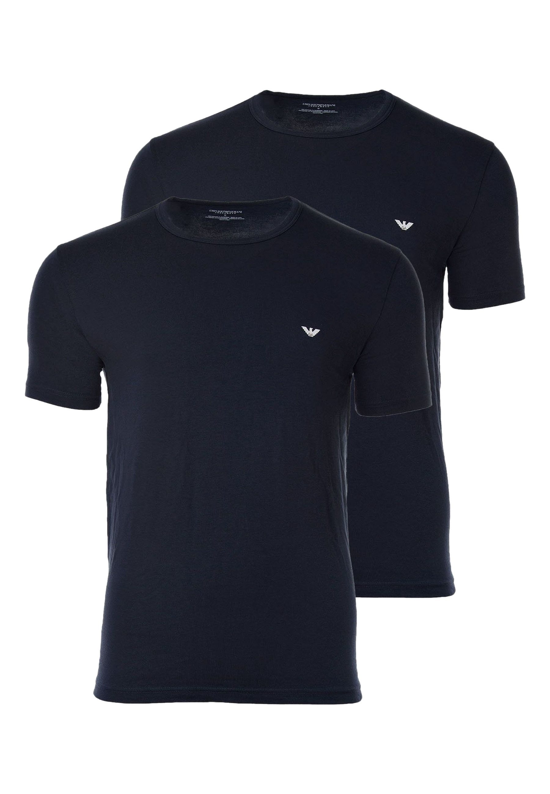 Emporio Armani T-Shirt T-Shirt Kurzarmshirt 2 Pack (2-tlg., 2)